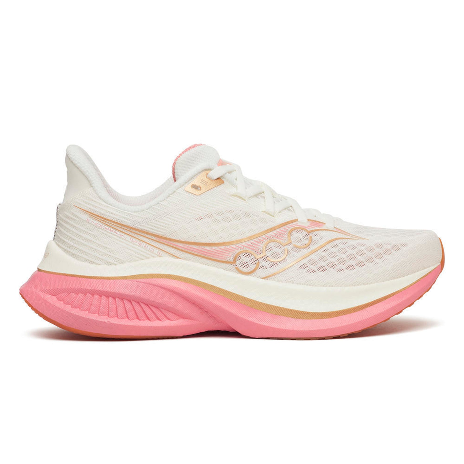 Saucony Endorphin Speed 5 Competition running shoe Women-cream, mauve