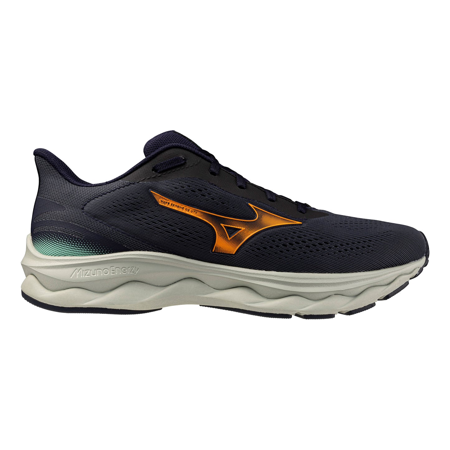 Mizuno Wave Serene GTX 2 Trail running shoe Men-dark blue, orange