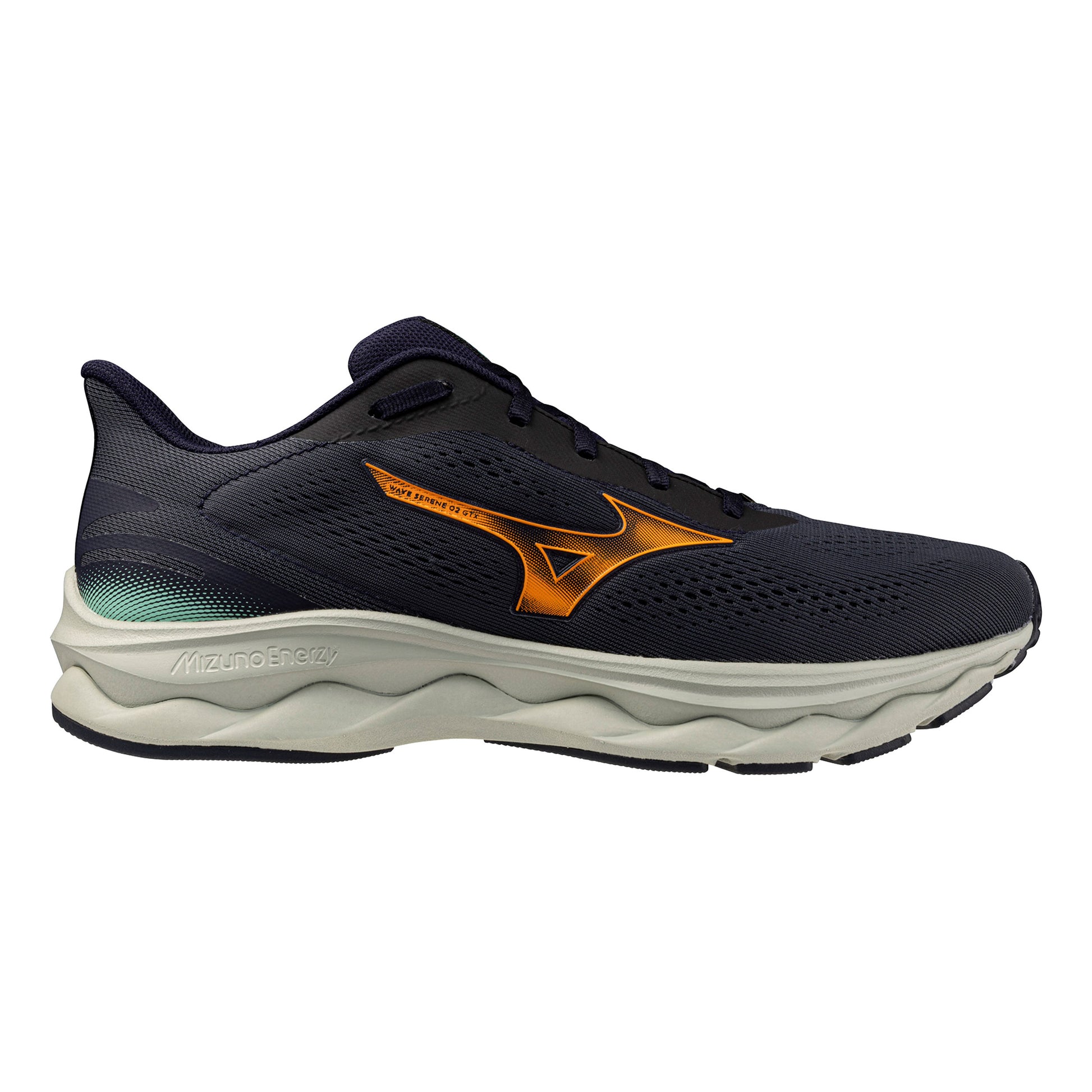 Mizuno Wave Serene GTX 2 Trail running shoe Men-dark blue, orange