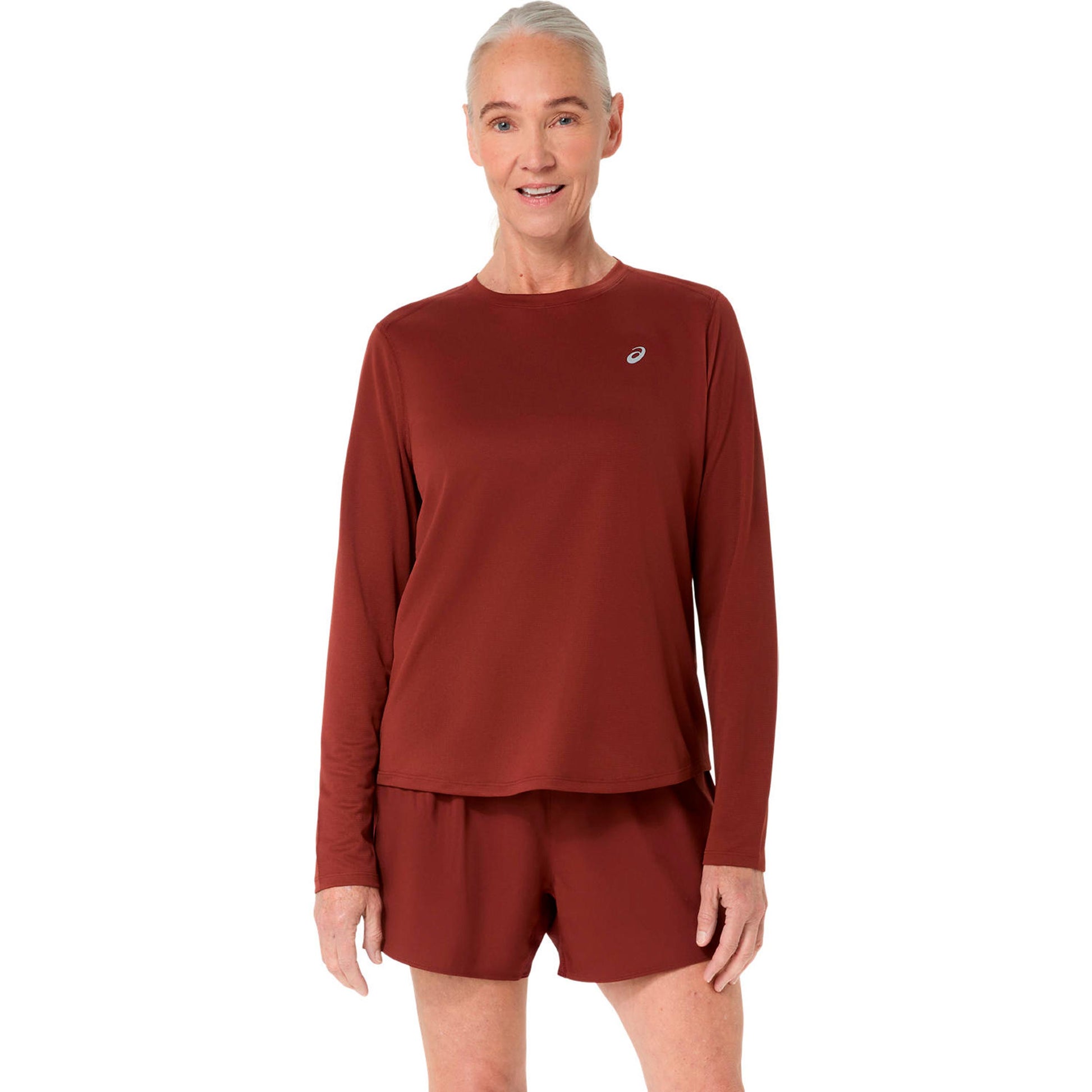 ASICS Core  Running shirt Women - dark red