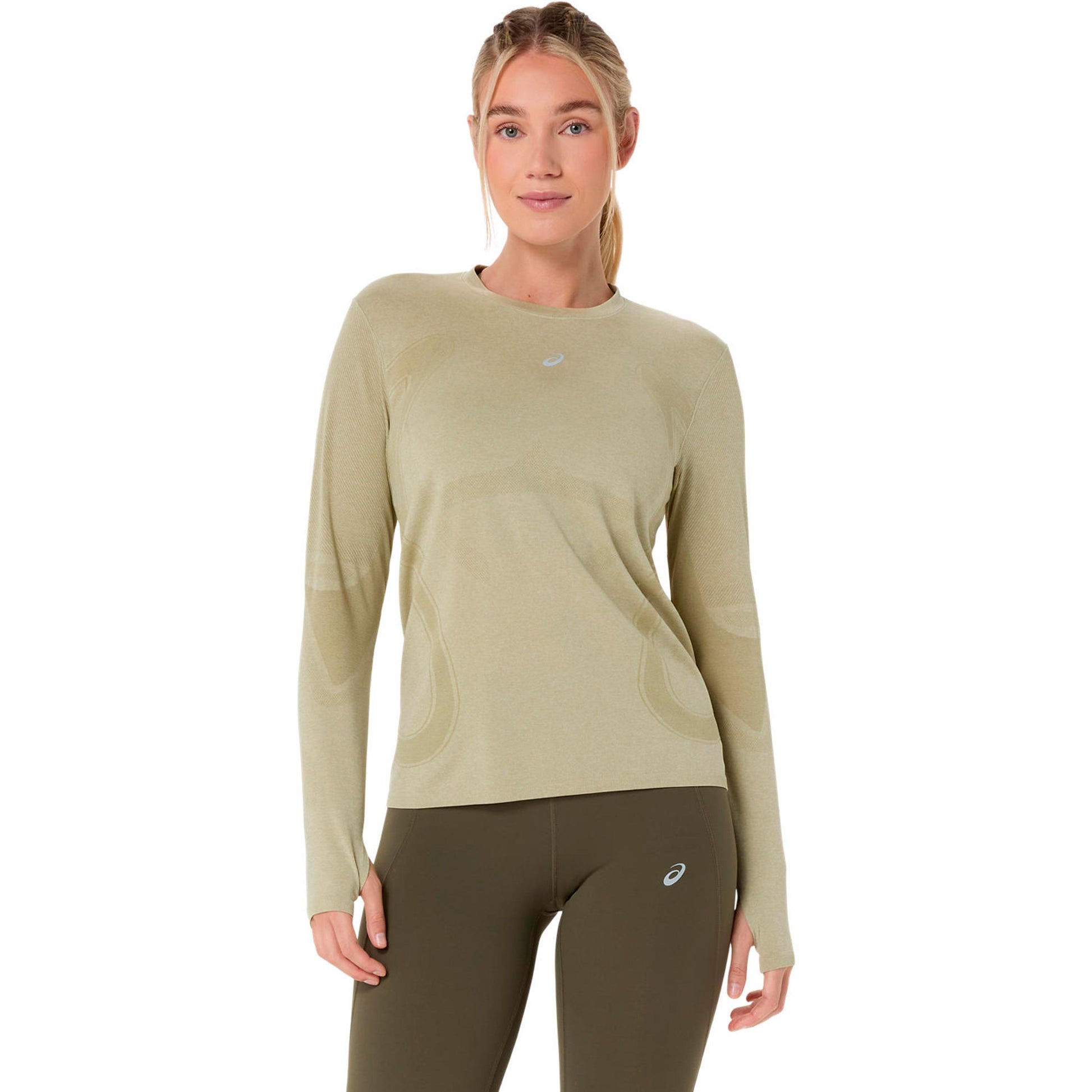 ASICS Road Seamless  Running shirt Women - beige, beige