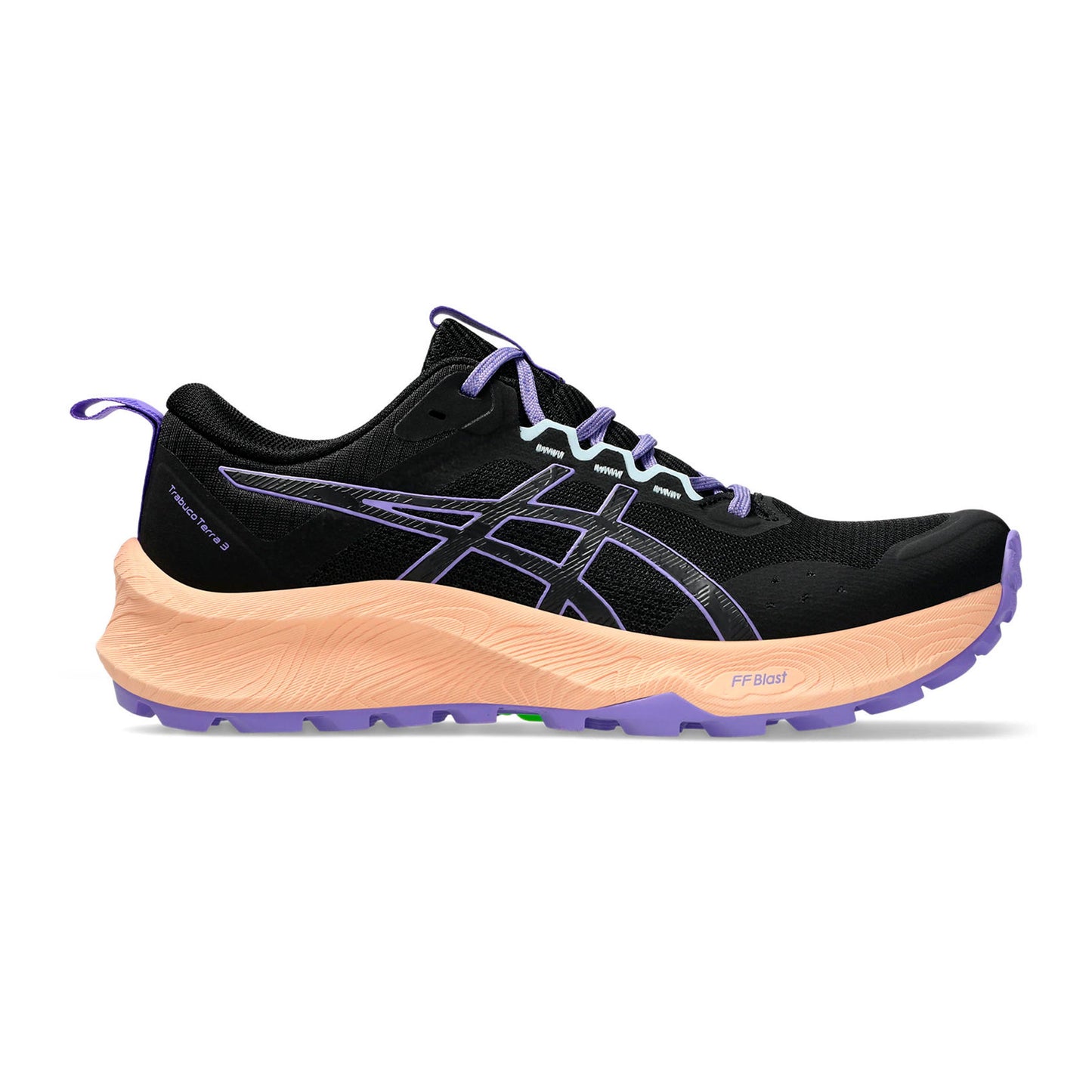 ASICS Trabuco Terra 3 Trail running shoe Women - black, violet