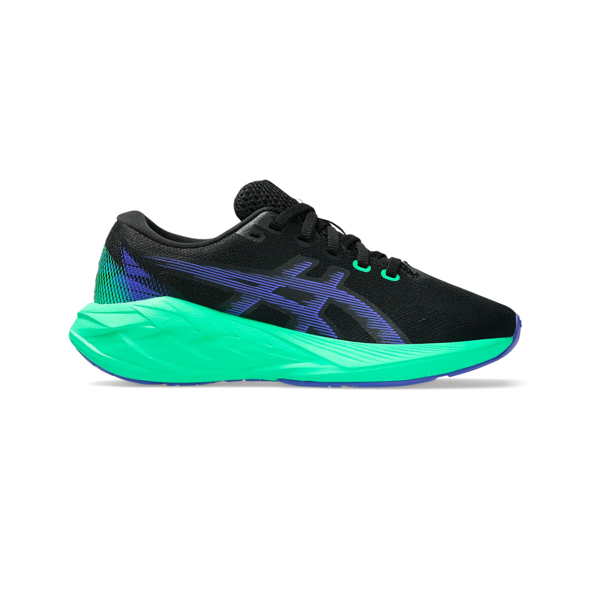 ASICS Novablast 5 GS Neutral running shoe Kids-black, blue