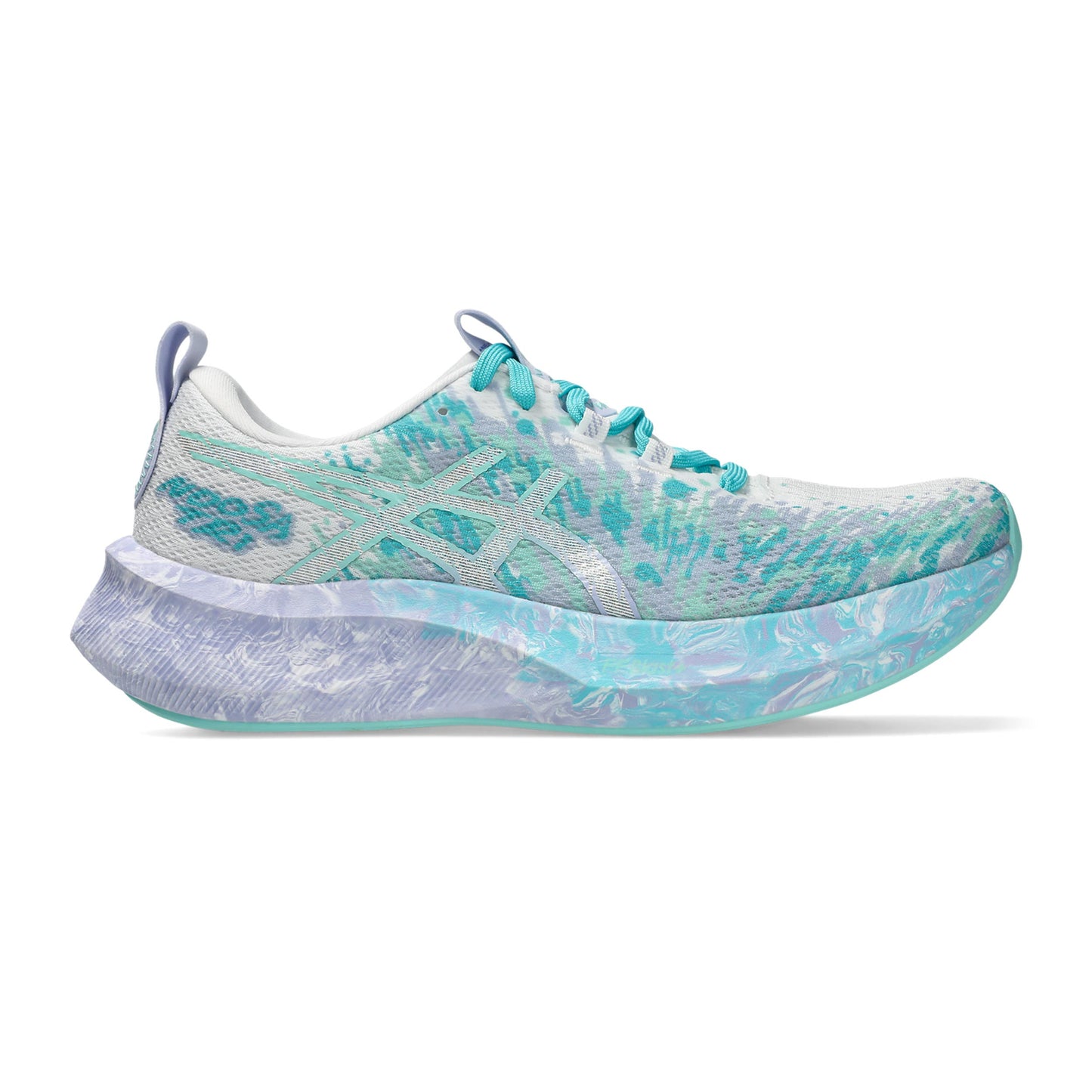 ASICS NOOSA TRI 16 Competition running shoe Women - turquoise, lilac