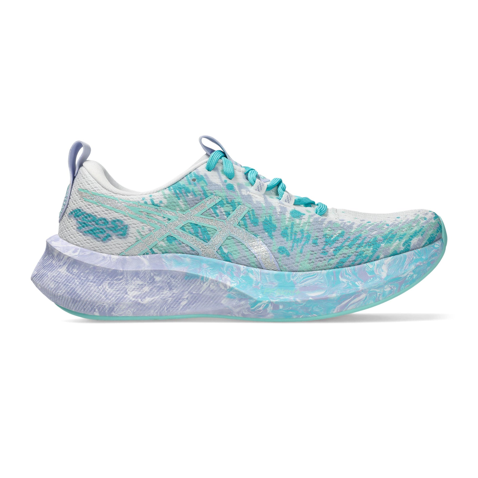 ASICS NOOSA TRI 16 Competition running shoe Women - turquoise, lilac