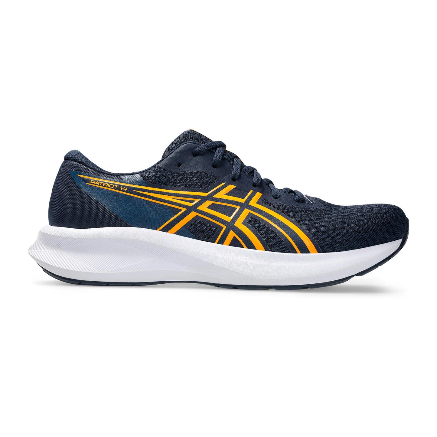 ASICS Patriot 14 Neutral running shoe Men-dark blue, yellow