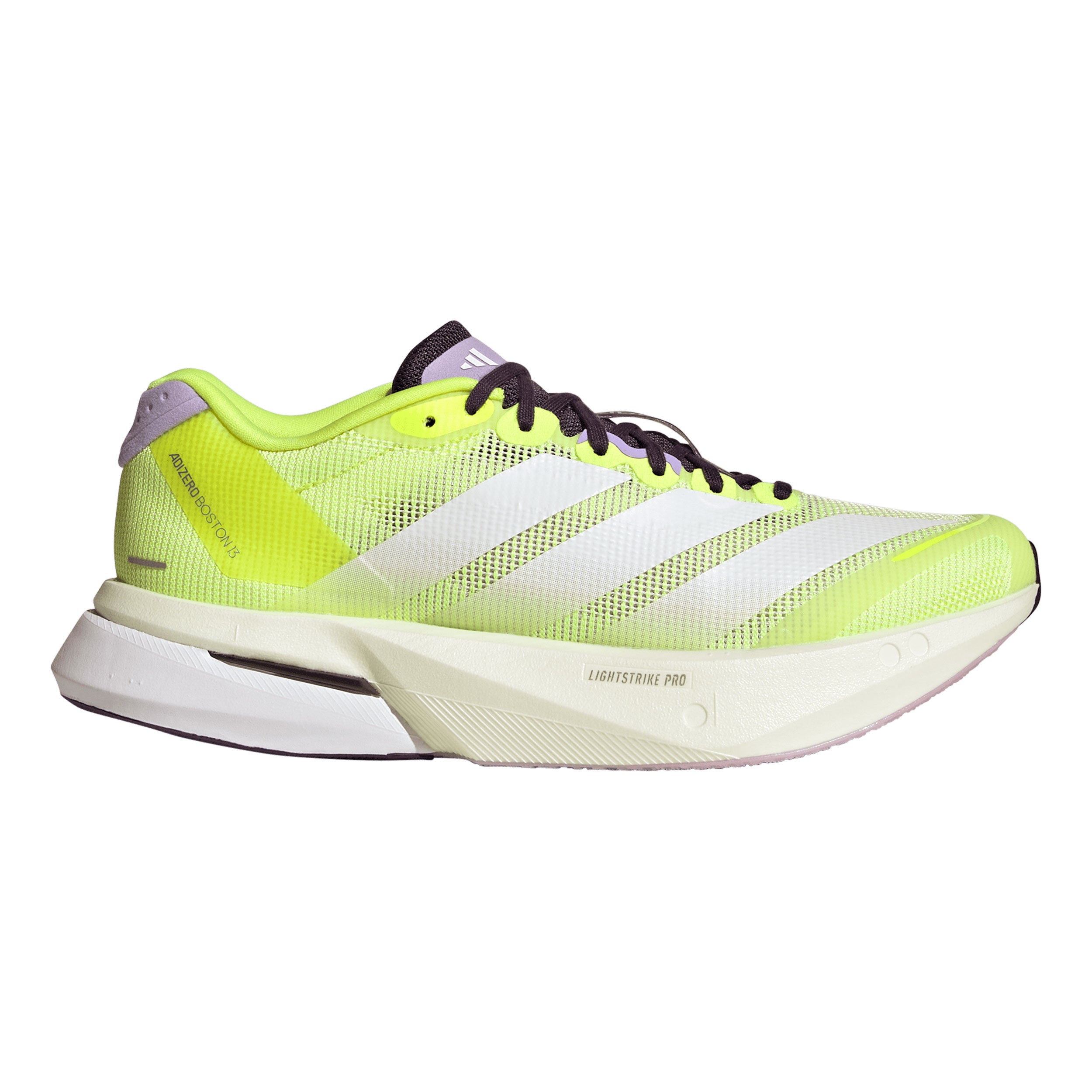 adidas adizero Boston 13 Competition running shoe Women - neon yellow, white