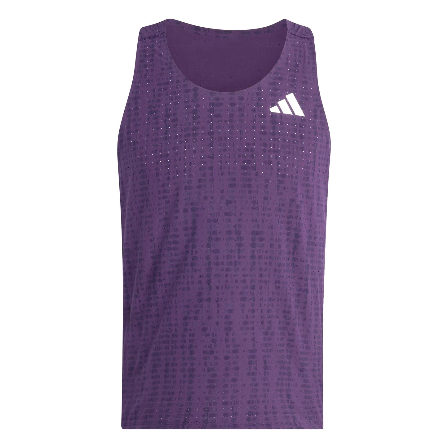 adidas adizero Running shirt Men-violet, blue