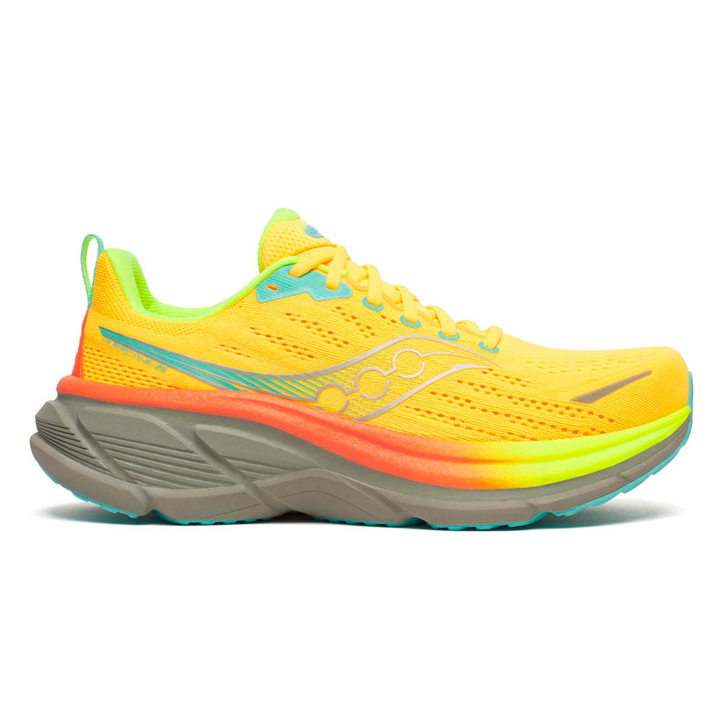 Saucony Hurricane 25 Stability running shoe Men-yellow, khaki