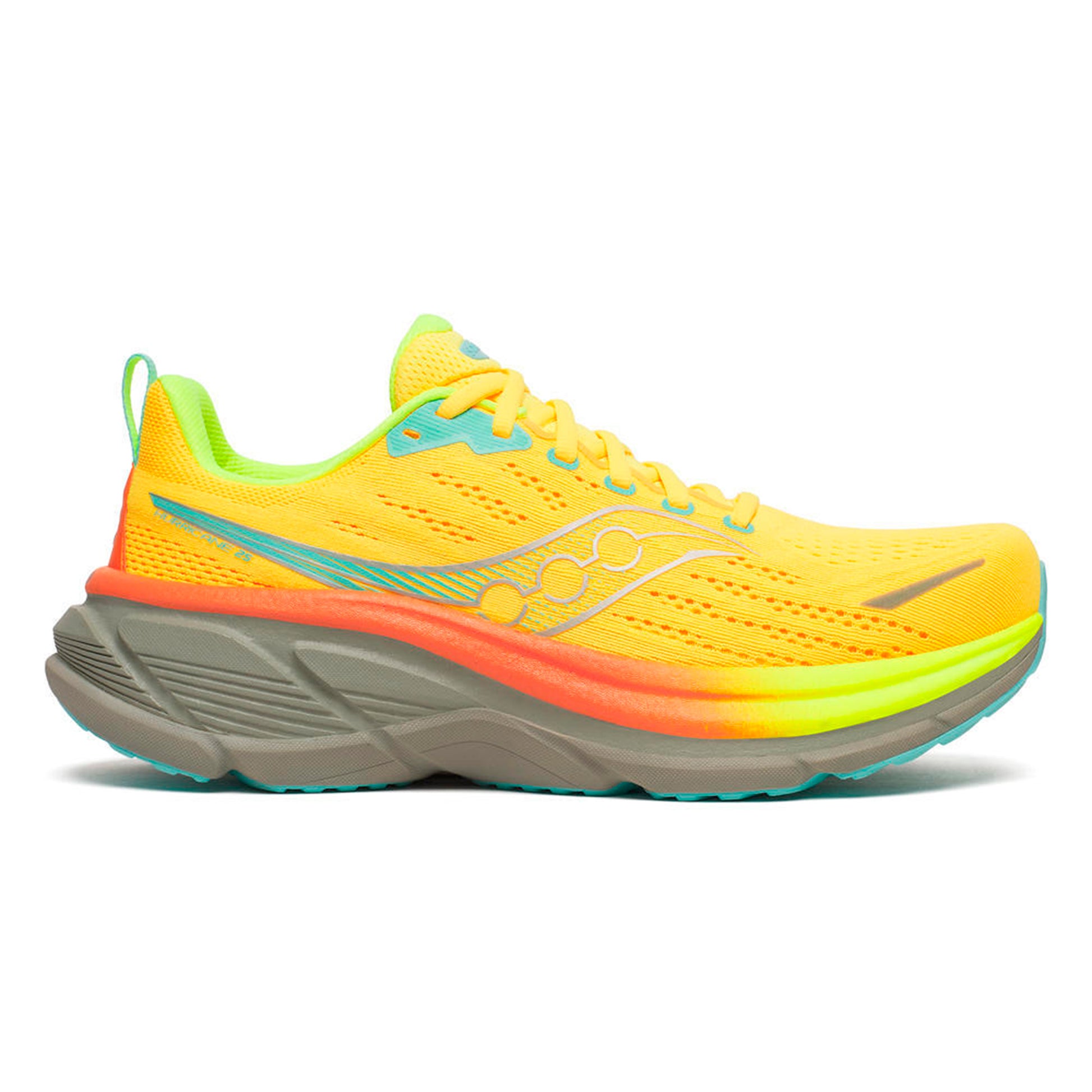 Saucony Hurricane 25 Stability running shoe Men-yellow, khaki