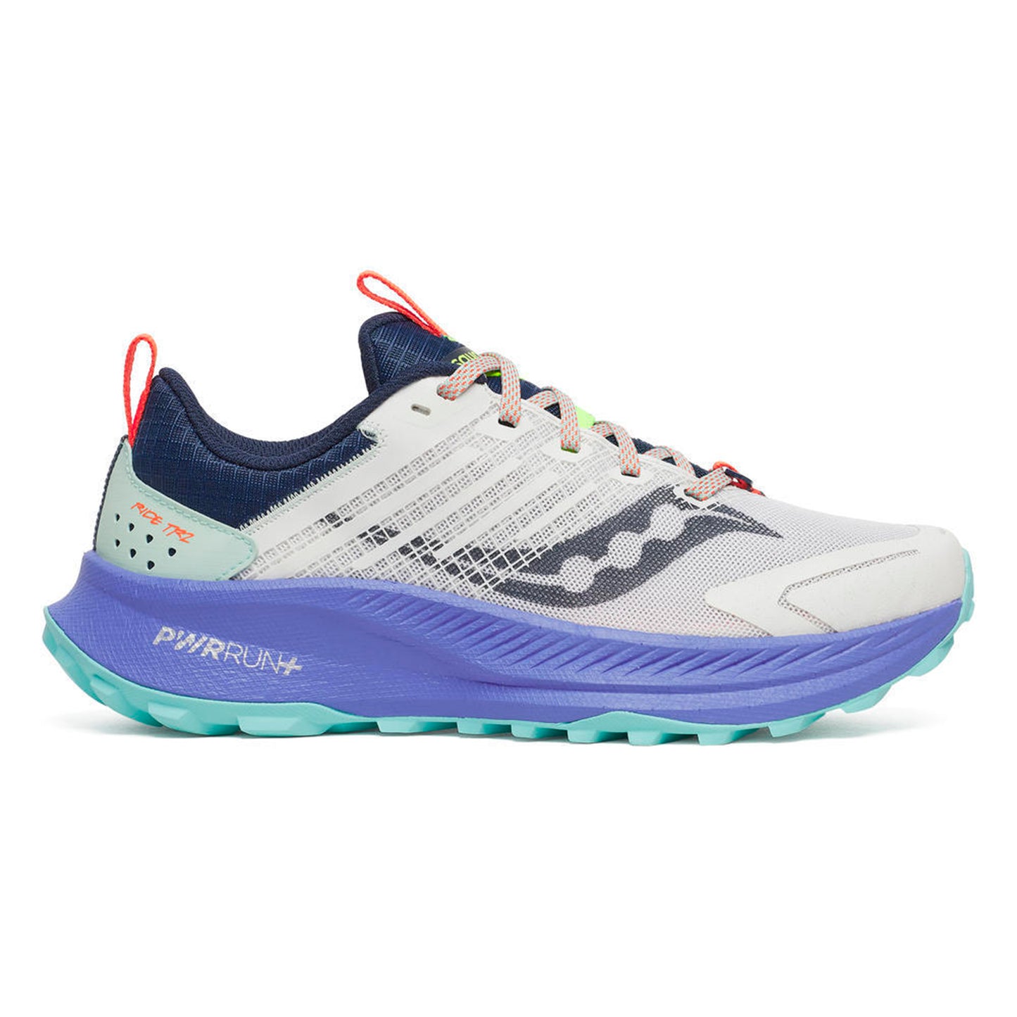Saucony Ride TR2 Trail running shoe Women-white, blue