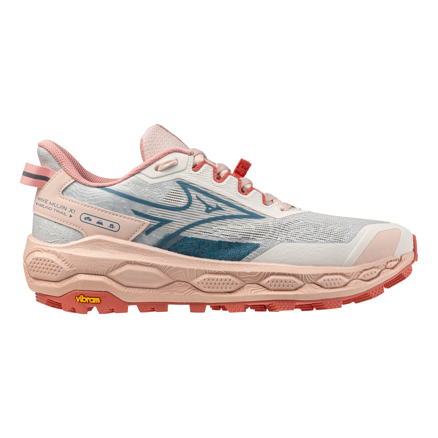 Mizuno Wave Mujin 11  Trail running shoe Women - white, blue
