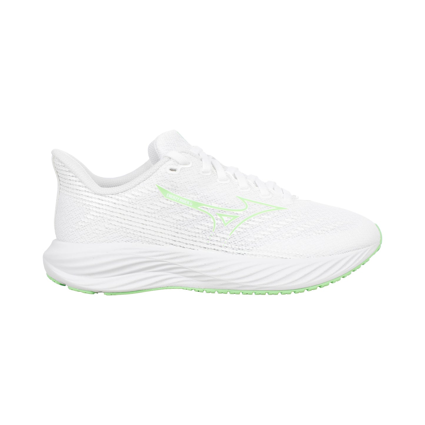 Mizuno Enerzy Rider                    Neutral running shoe Kids-white, green