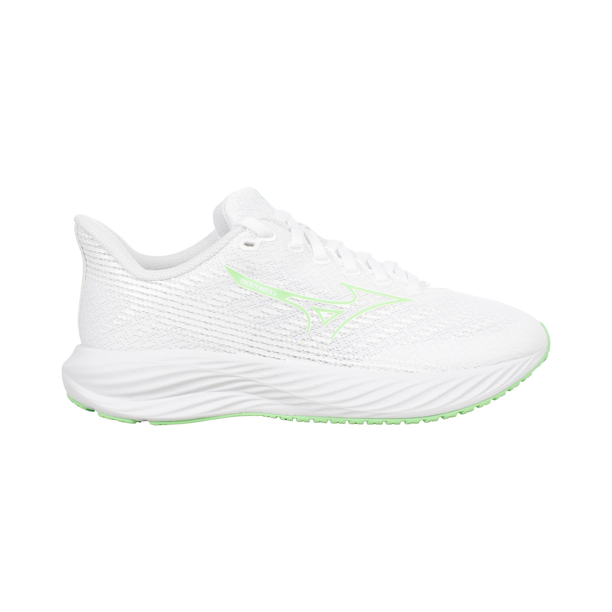Mizuno Enerzy Rider                    Neutral running shoe Kids-white, green