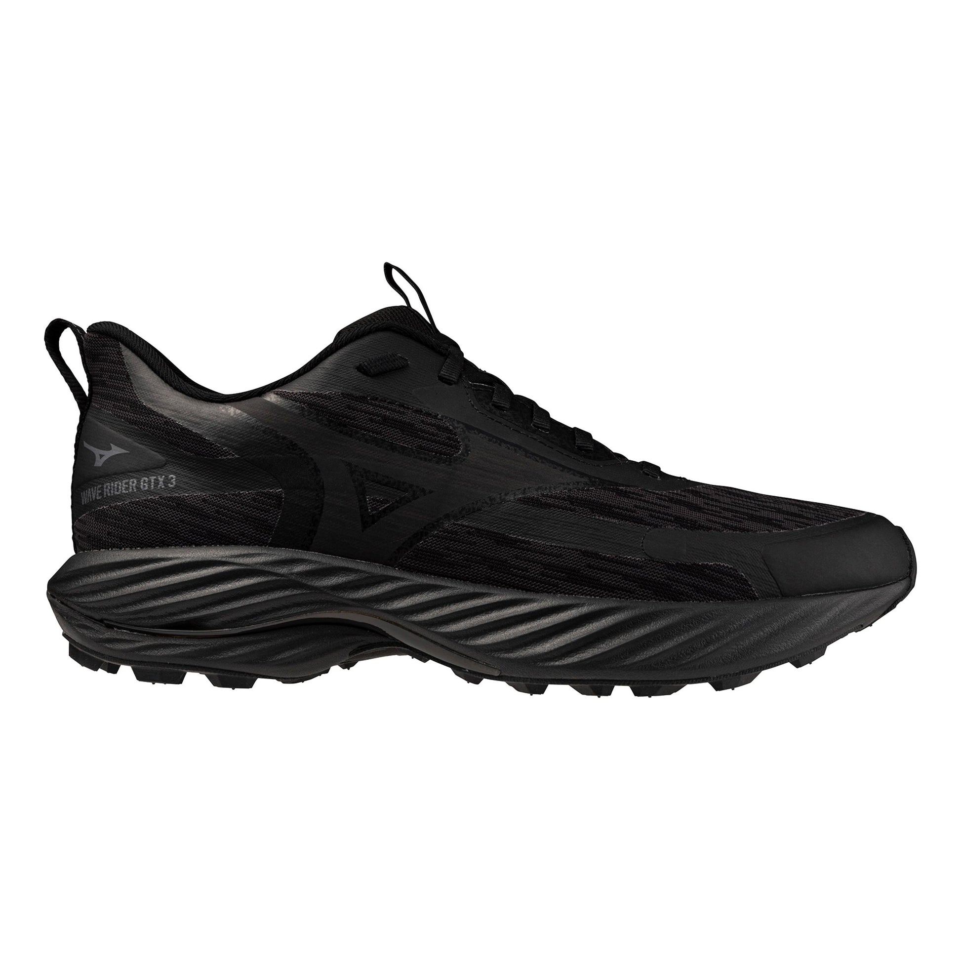 Mizuno Wave Rider GTX 3                Trail running shoe Women-black, black