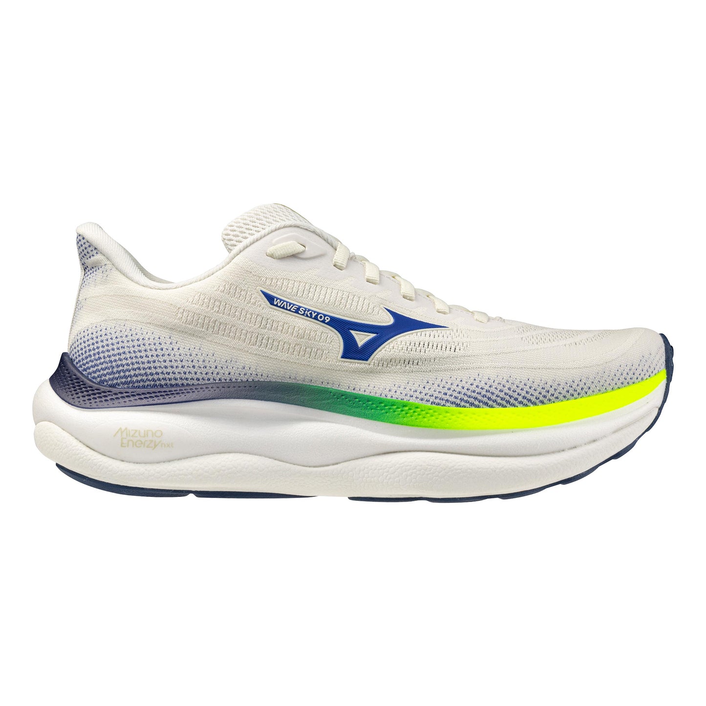 Mizuno Wave Sky 9                          Neutral running shoe Men-white, blue