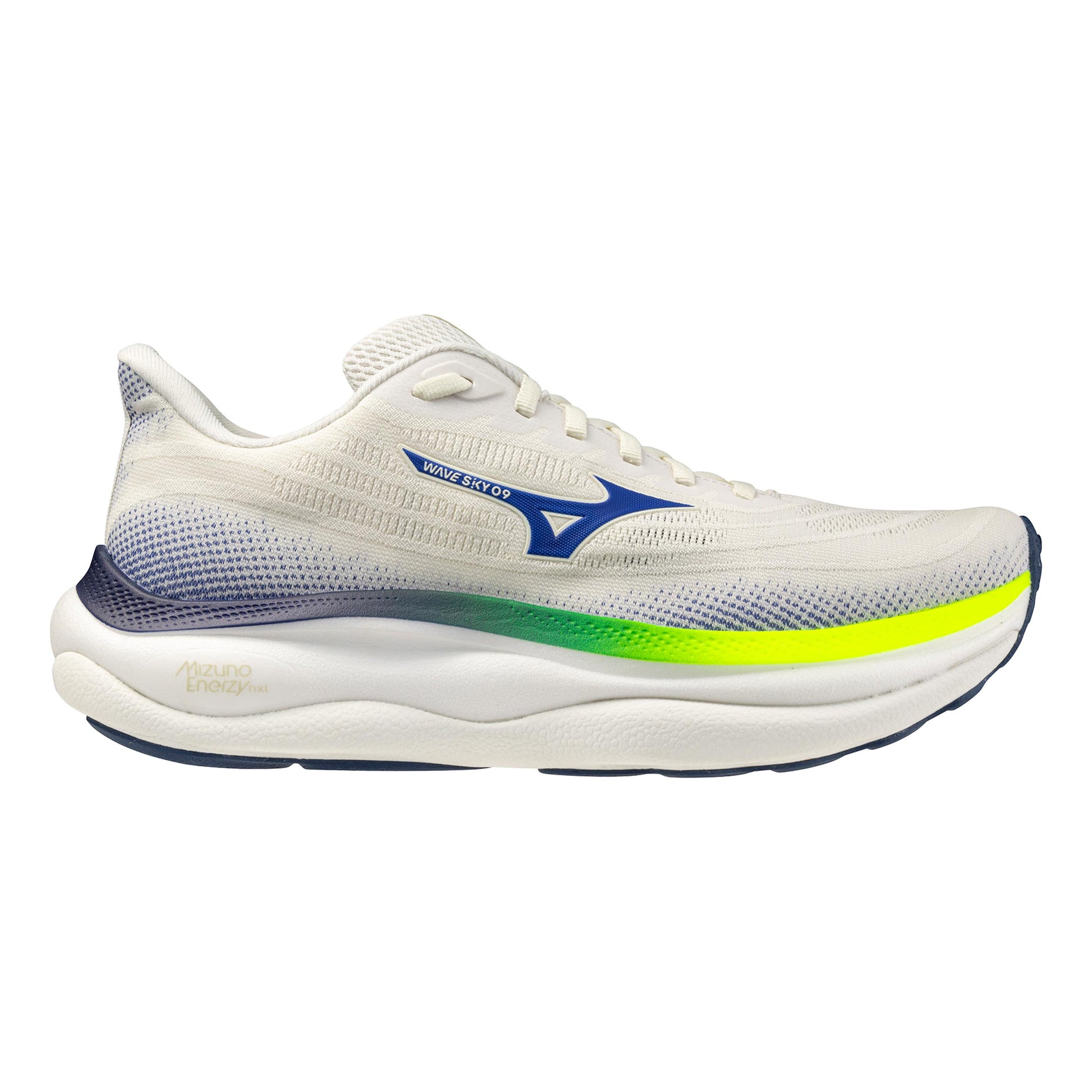 Mizuno Wave Sky 9                          Neutral running shoe Men-white, blue
