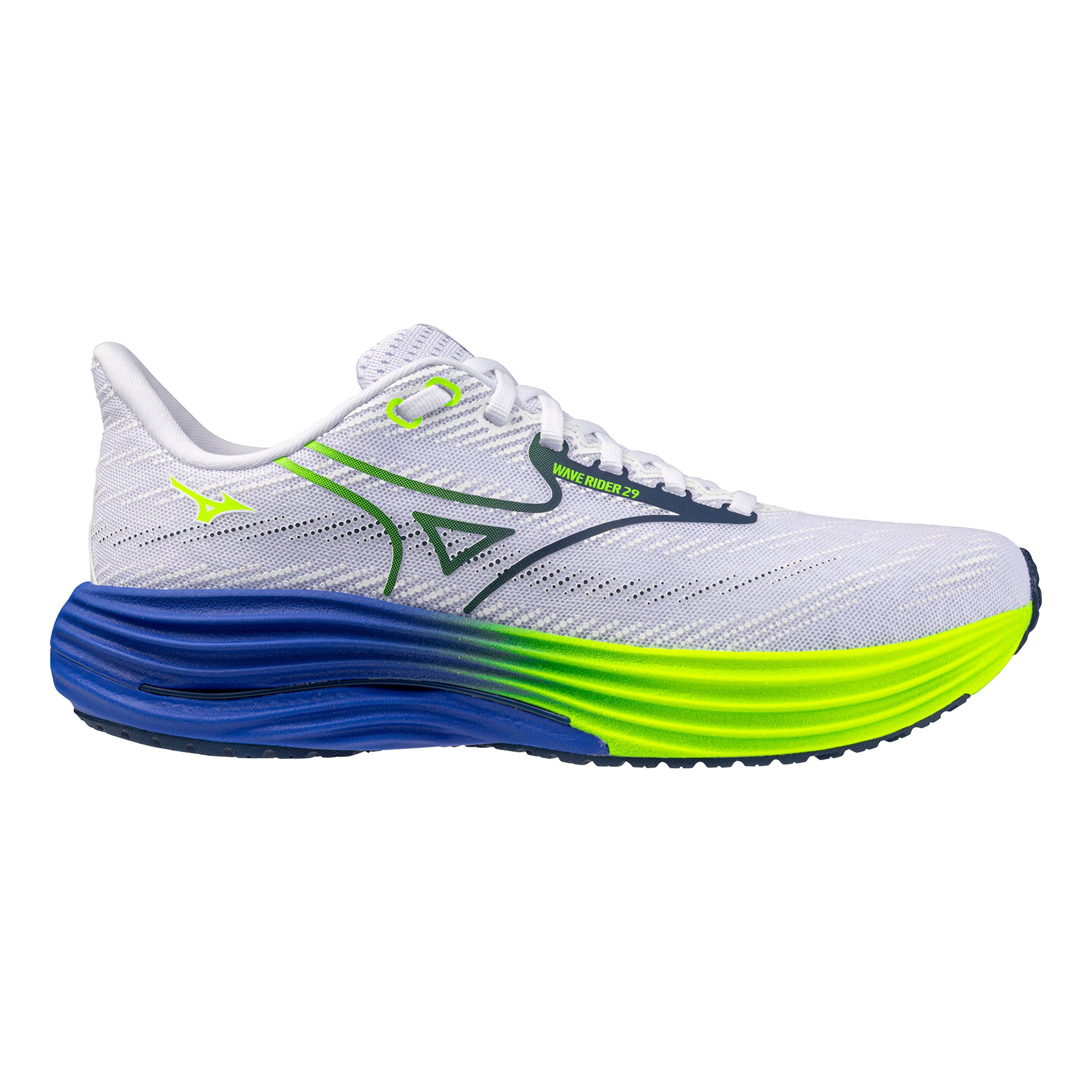 Wave Rider 29 Neutral running shoe Men-white, blue | Running Point