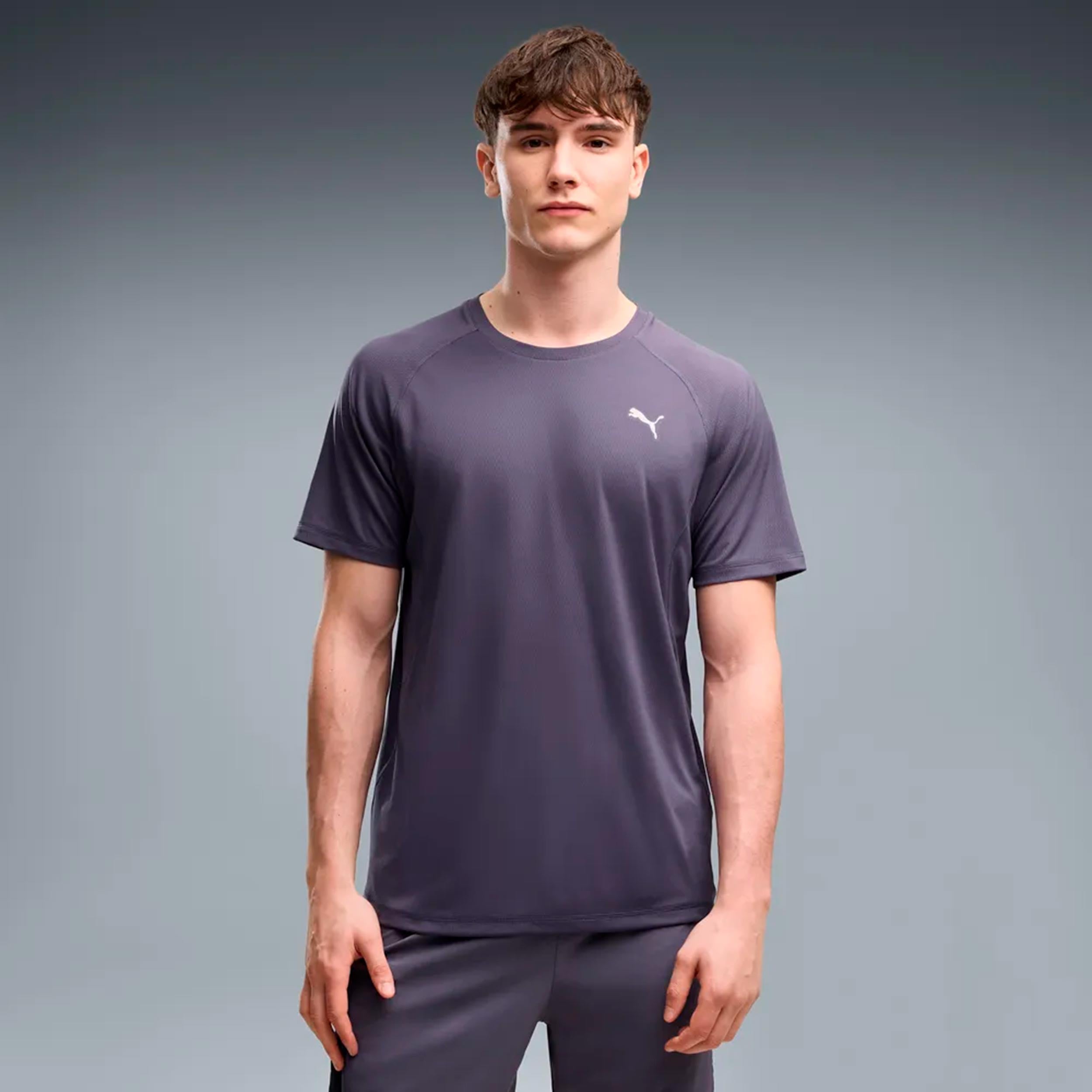 Puma Velocity  Running shirt Men - grey