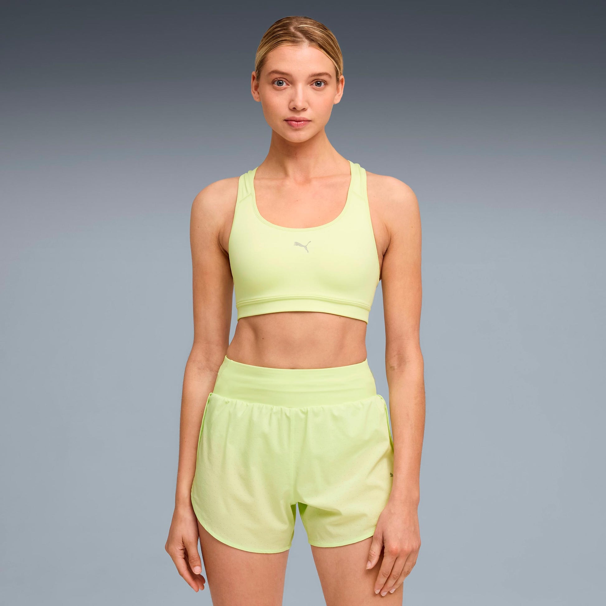 Puma 4Keeps Run Sports bras Women-green