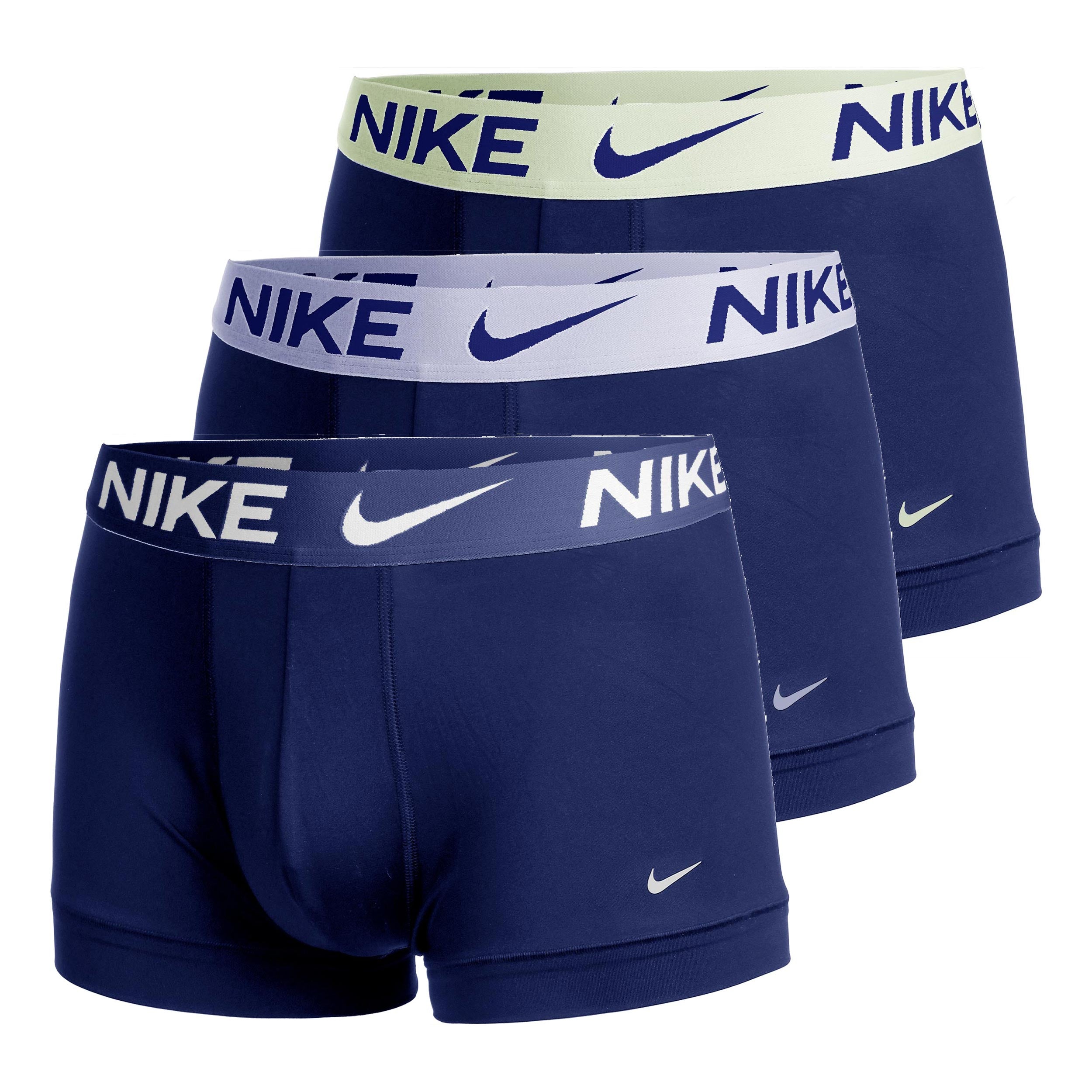 Nike Dri-Fit Essential Micro Trunk Boxer shorts - 3 Pack Men-blue, violet