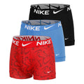 Dri-Fit Essential Micro Trunk Boxer shorts - 3 Pack Men-red, blue