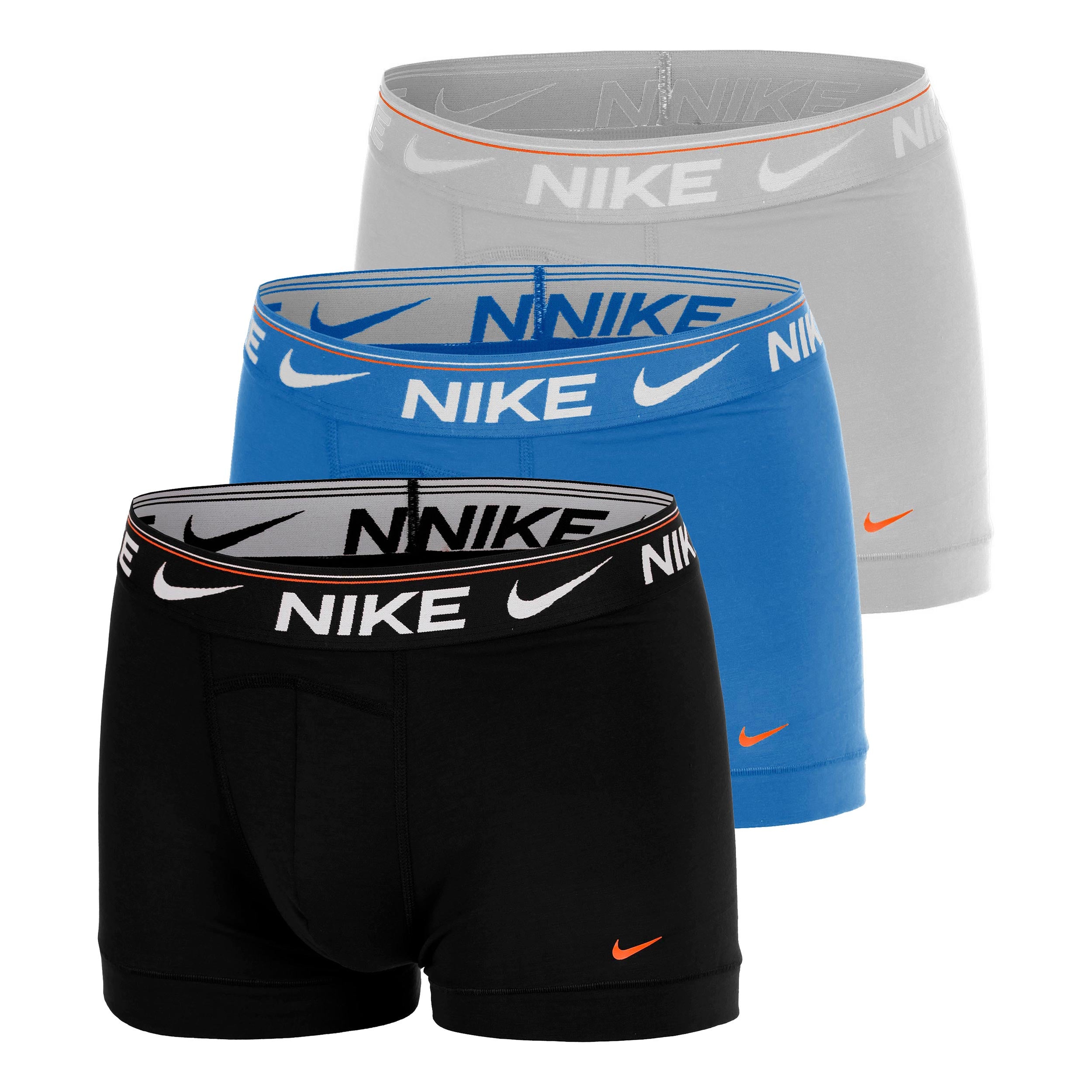 Nike Ultra Comfort Boxer shorts - 3 Pack Men-grey, blue