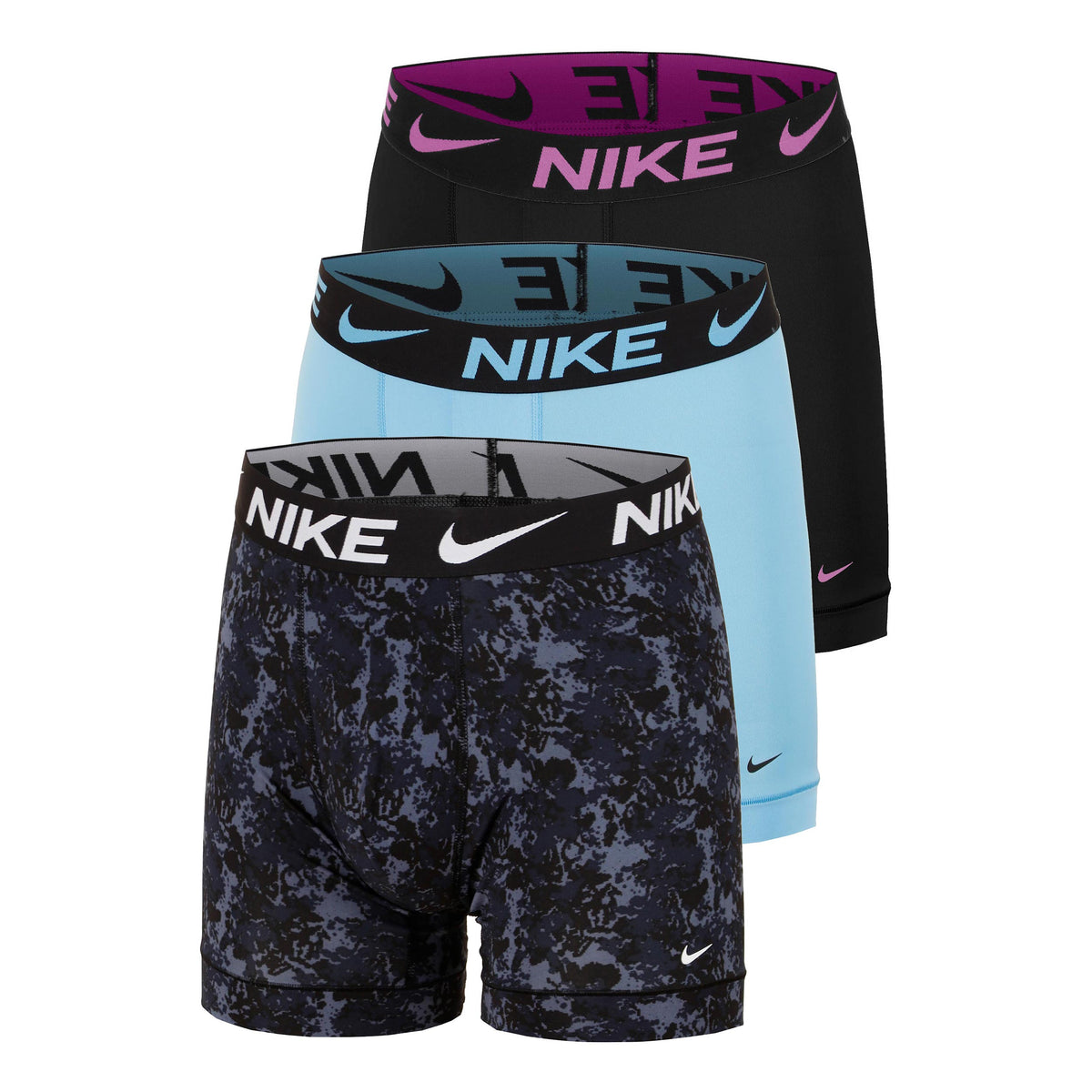 Nike Essential Micro Boxer shorts 3 Pack Men - dark blue
