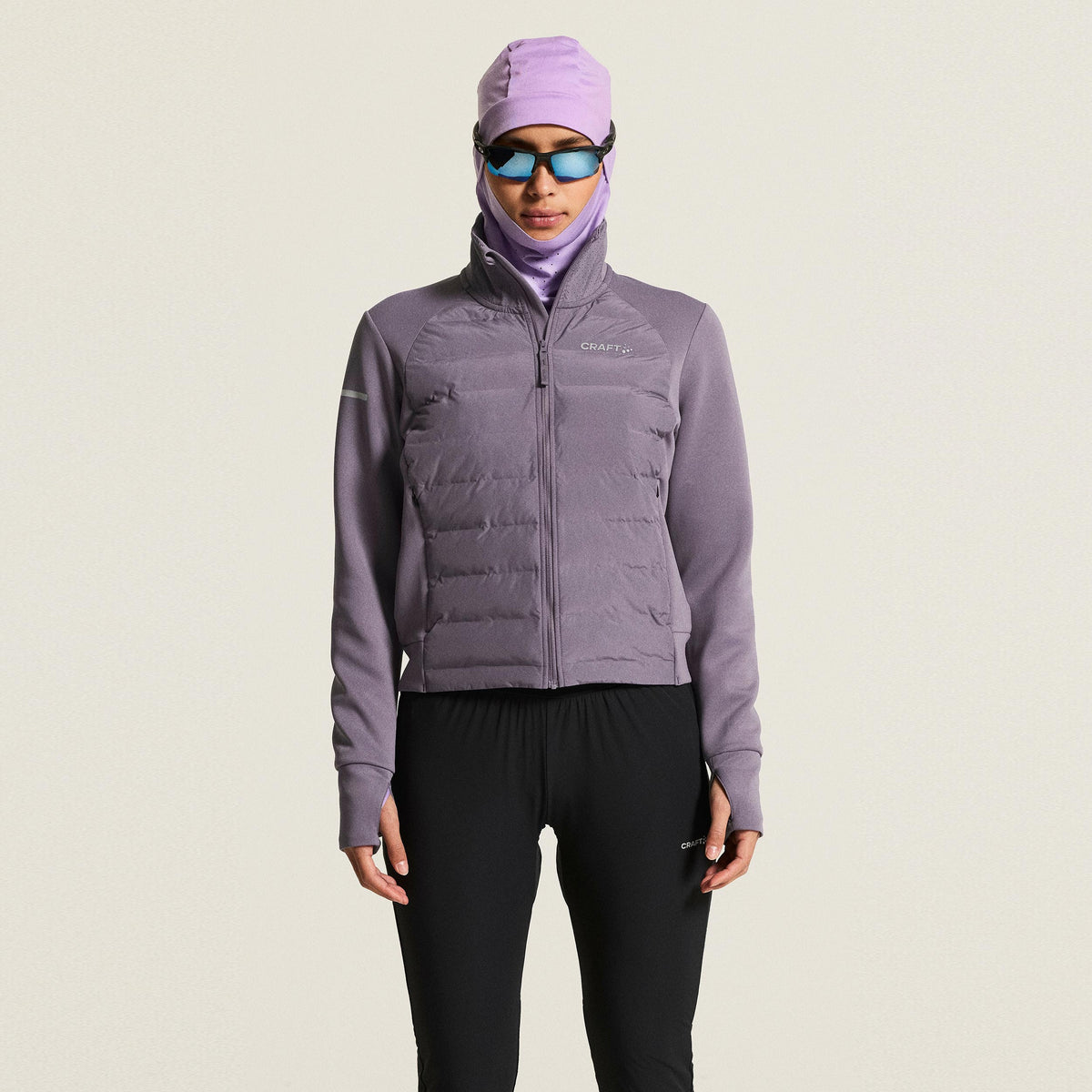 Craft SubZ Running jacket Women - mauve