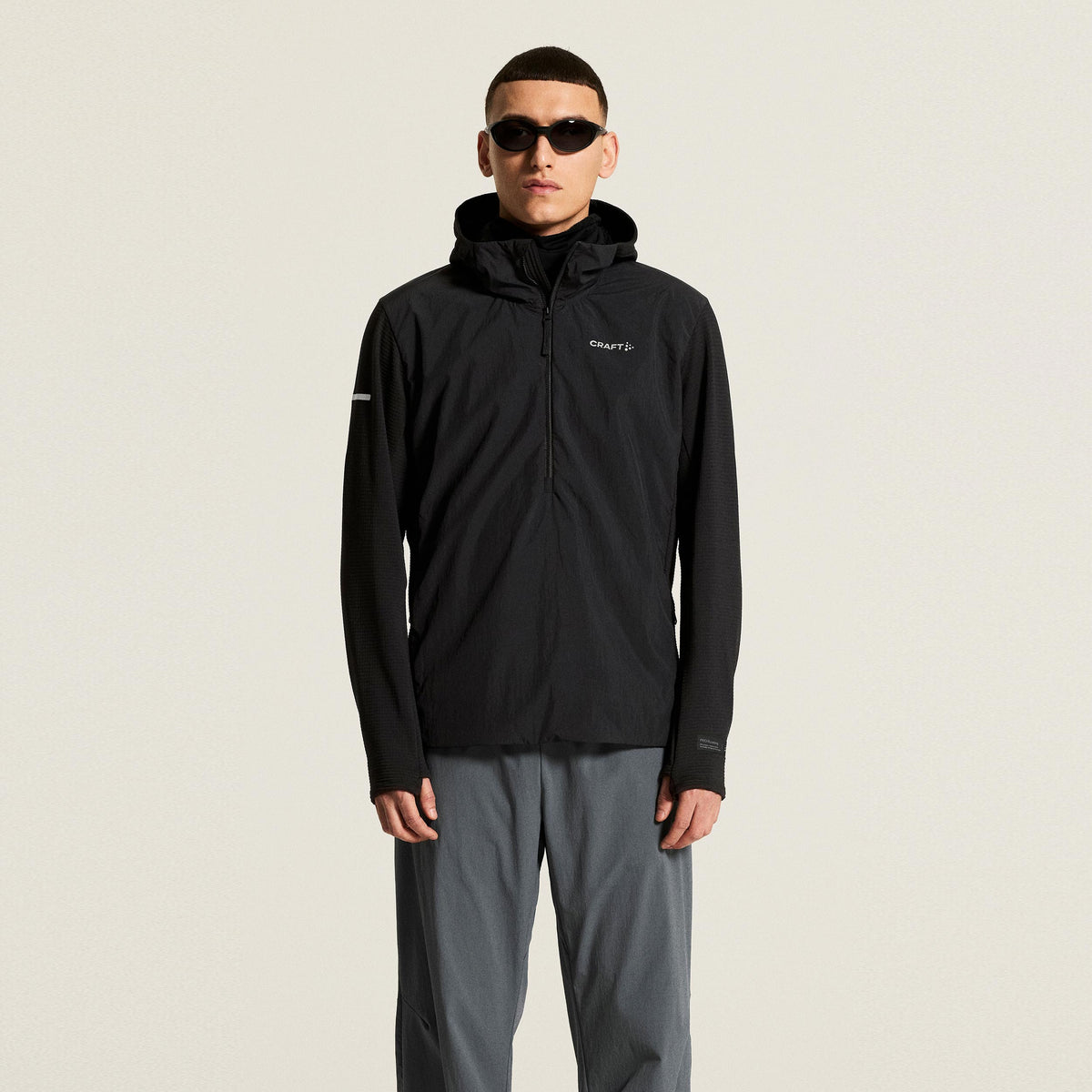 Craft SubZ Light Zip Hoodie Men - black