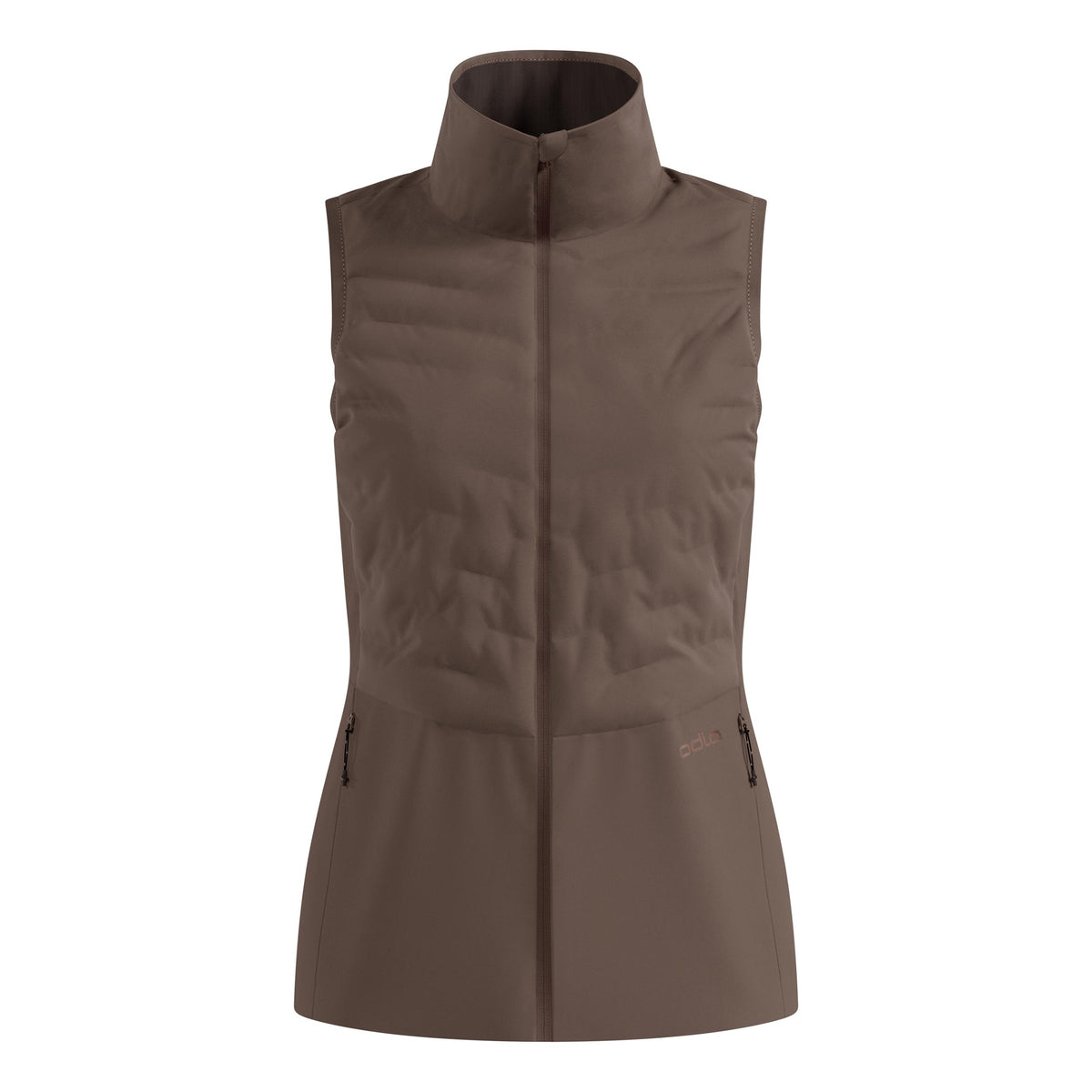 Odlo Zeroweight Insulator  Running vests Women - brown