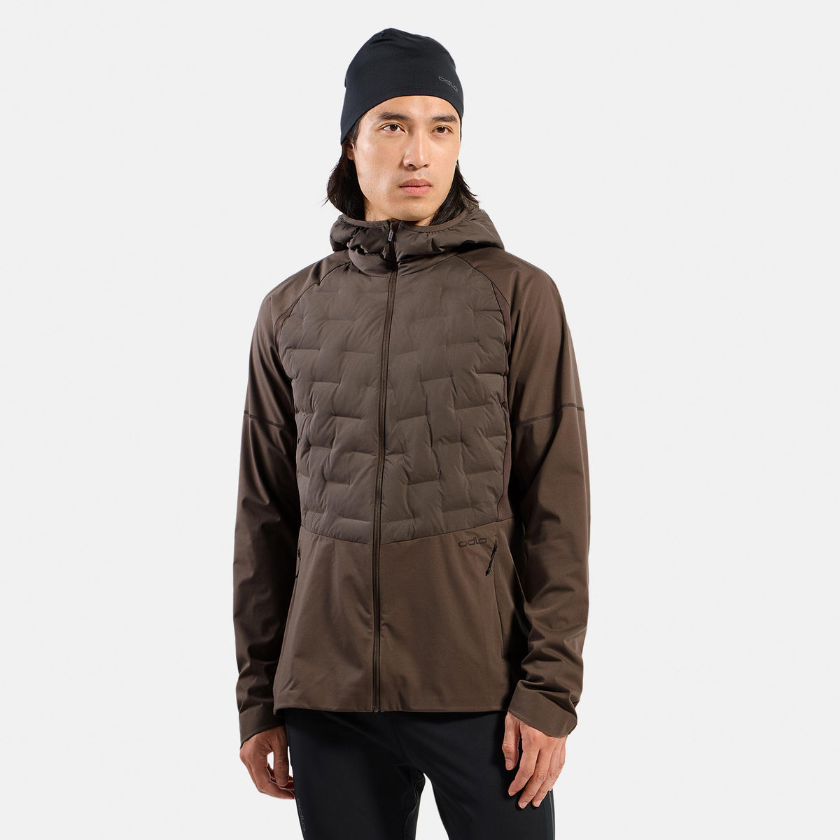 Odlo Zeroweight Insulator  Running jacket Men - brown, brown