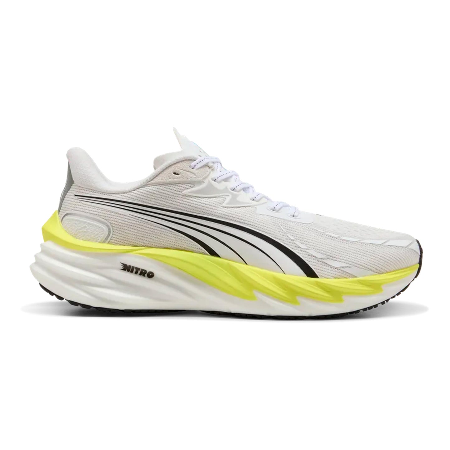 Puma Velocity Nitro 4 Neutral running shoe Men-white, lime