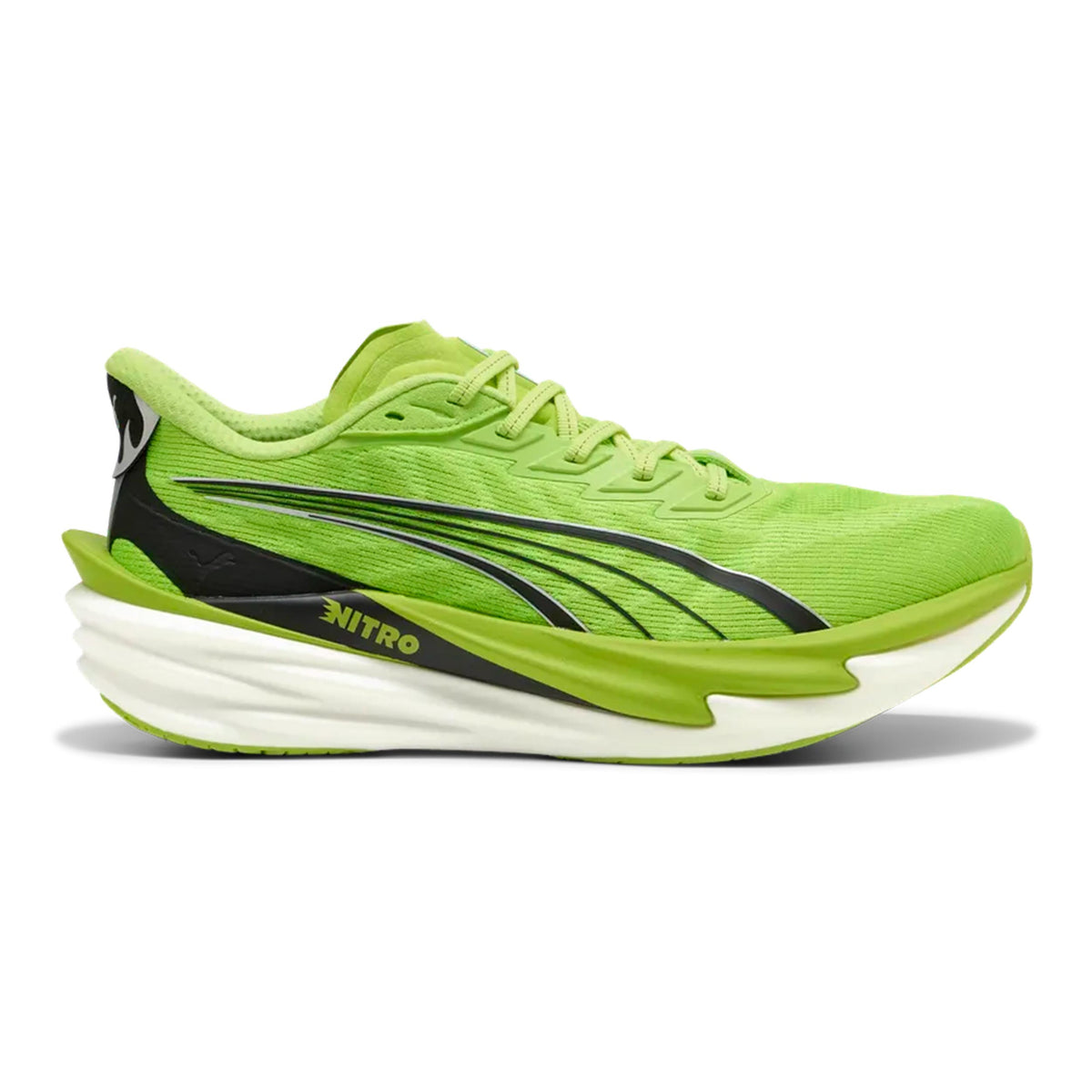 Puma Deviate Nitro 4 Neutral running shoe Men - lime, black