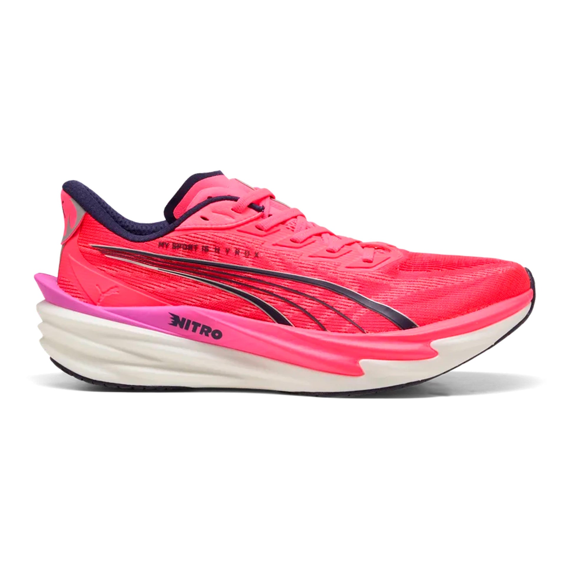 Puma Deviate Nitro 4 HYROX Neutral running shoe Men-white, violet