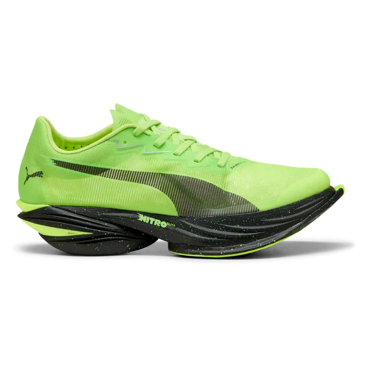 Puma FAST-R Nitro Elite 3 Competition running shoe Men - neon green, black