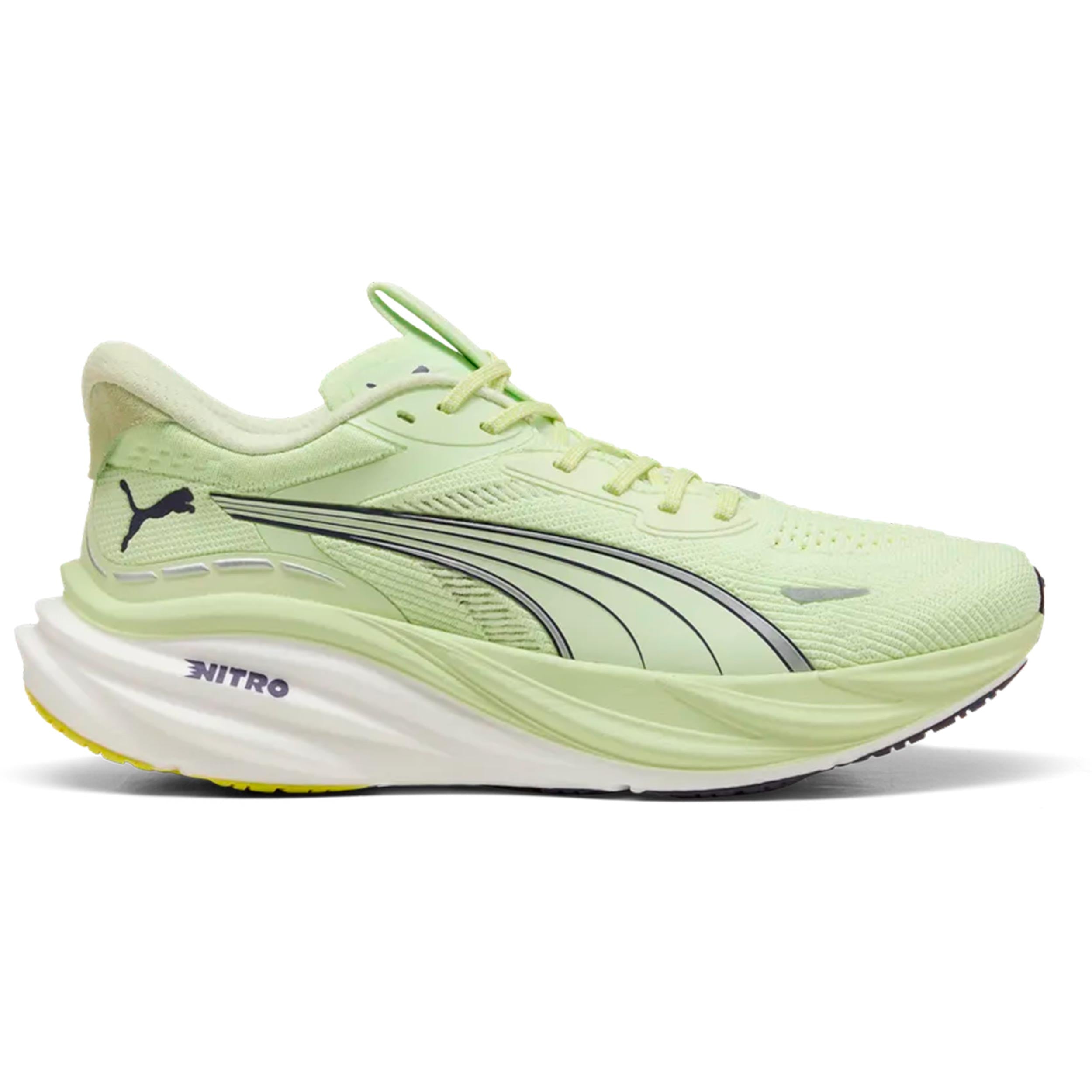 Puma Magnify Nitro 3 Neutral running shoe Men-yellow, lime