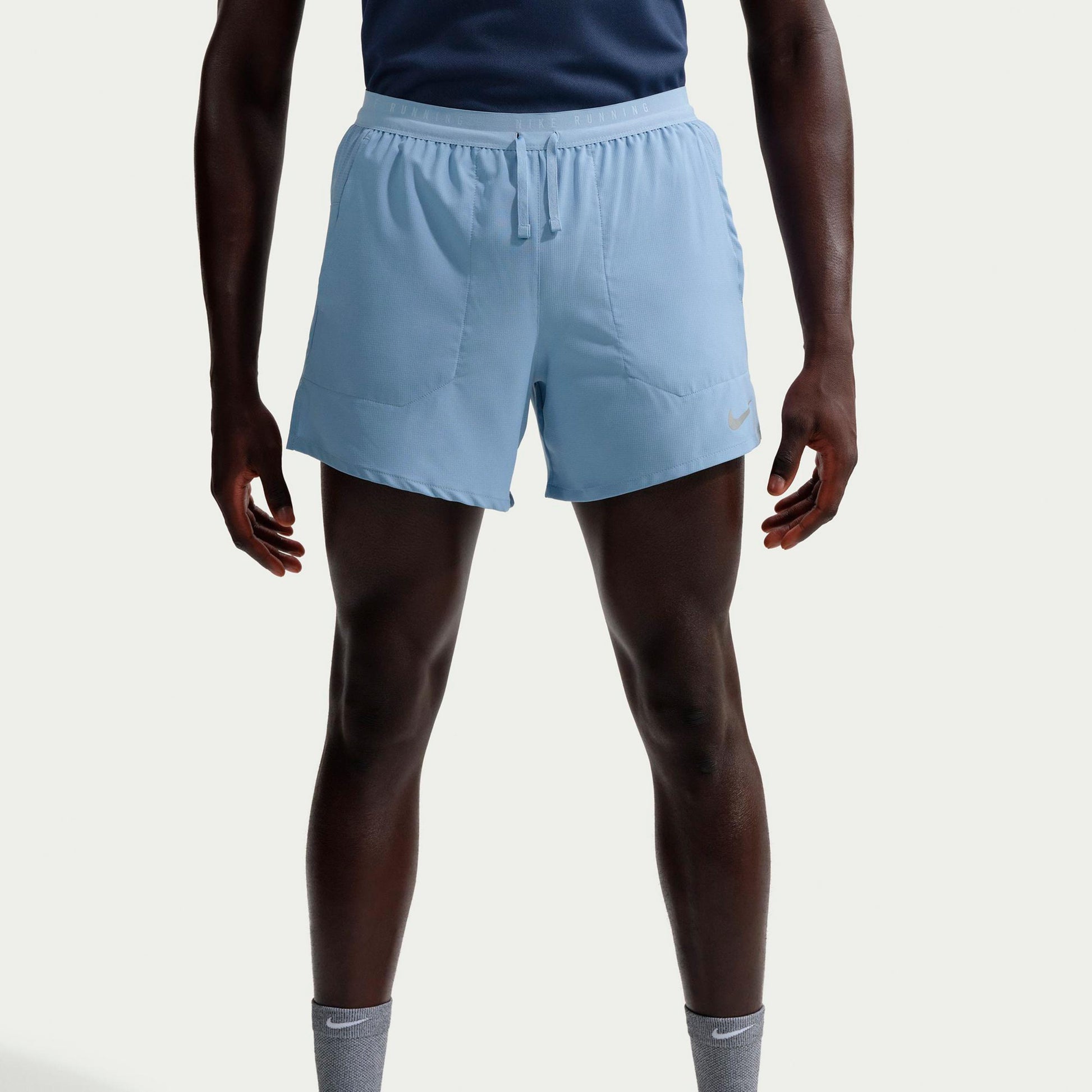 Nike STRIDE 5IN  Running shorts Men - blue, silver