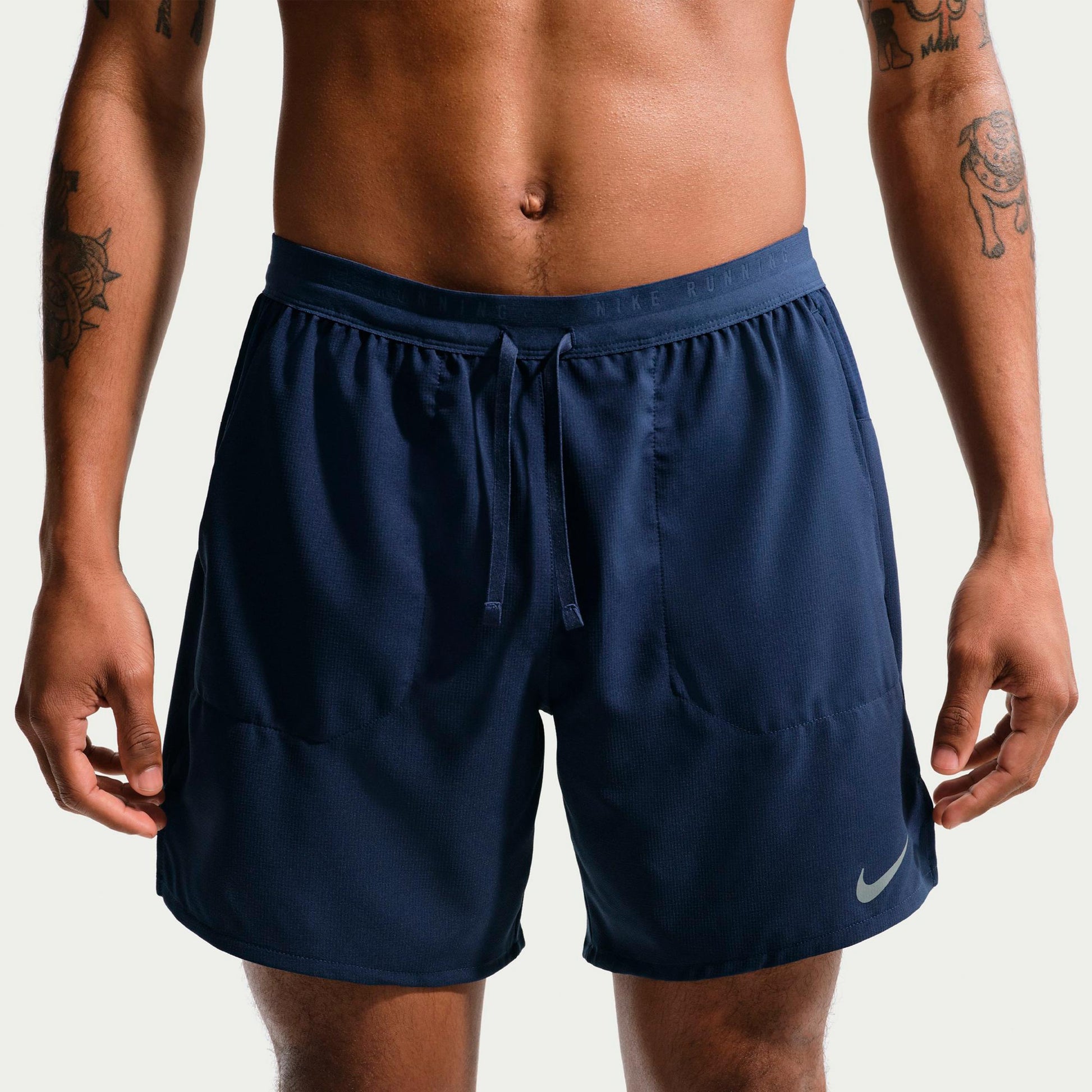 Nike STRIDE 2IN1 7IN  Running shorts Men - dark blue, silver