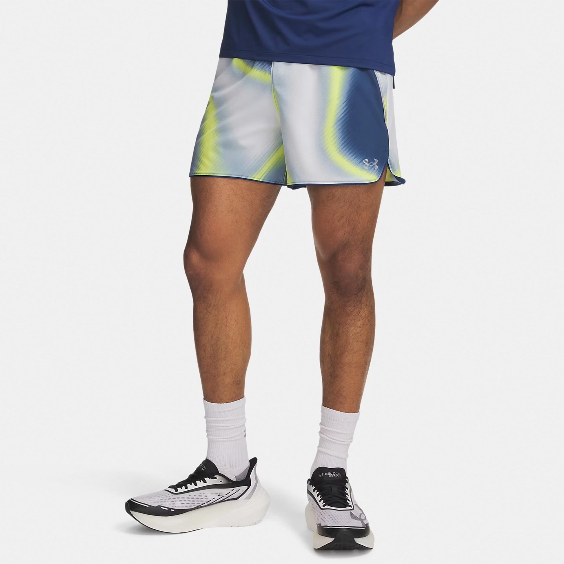 Under Armour Velociti Pro 5in  Running shorts Men - blue, multicoloured