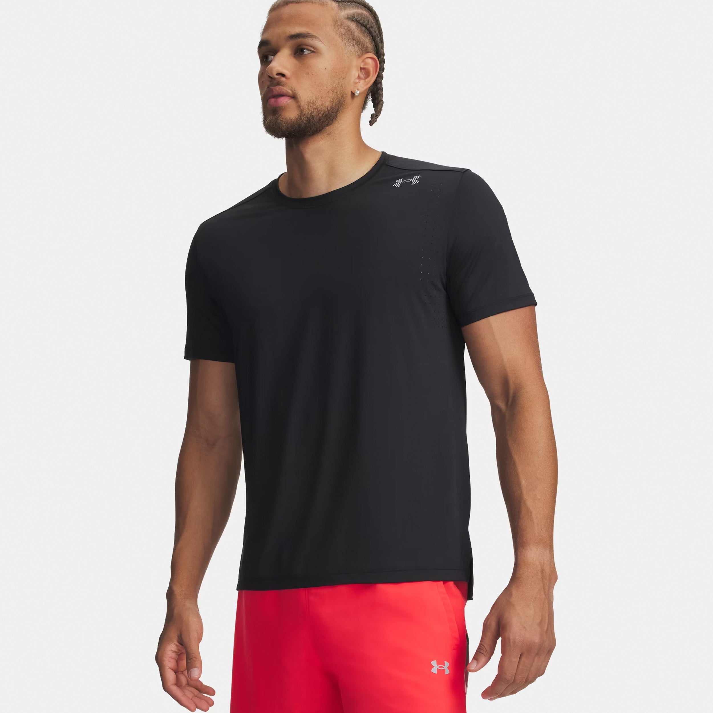 Under Armour Velociti Pro  Running shirt Men - black, silver