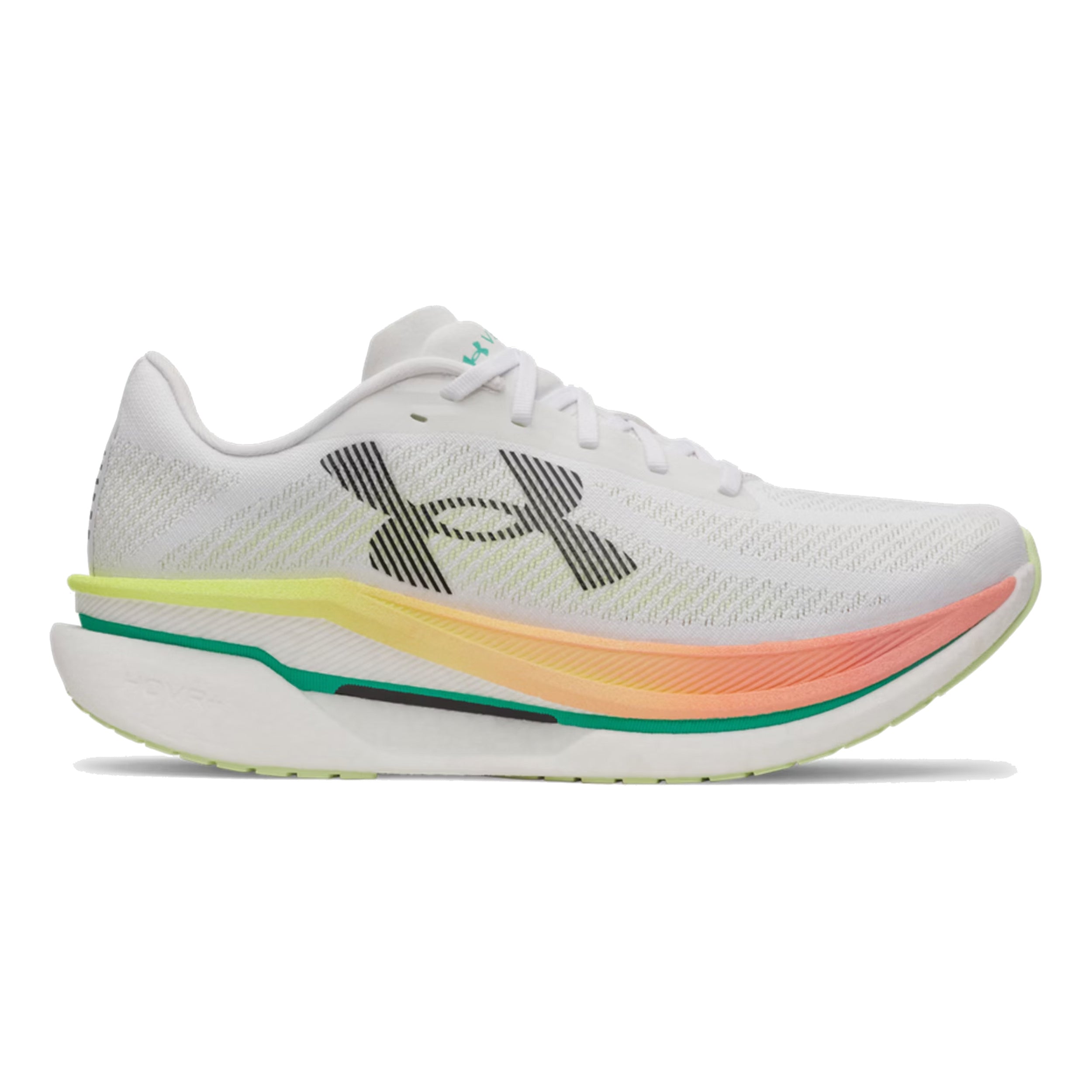 Under Armour Velociti Pro 2 Competition running shoe Unisex-white, light green