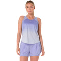 Road Fade Running shirt Women-blue