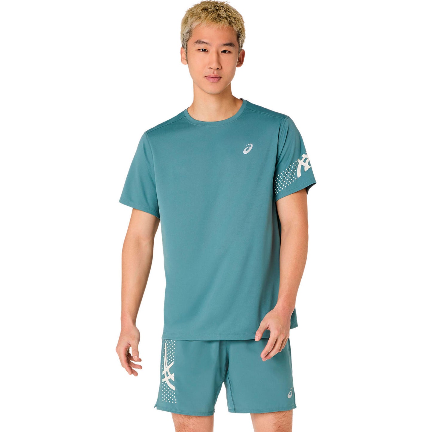 ASICS Icon  Running shirt Men - turquoise