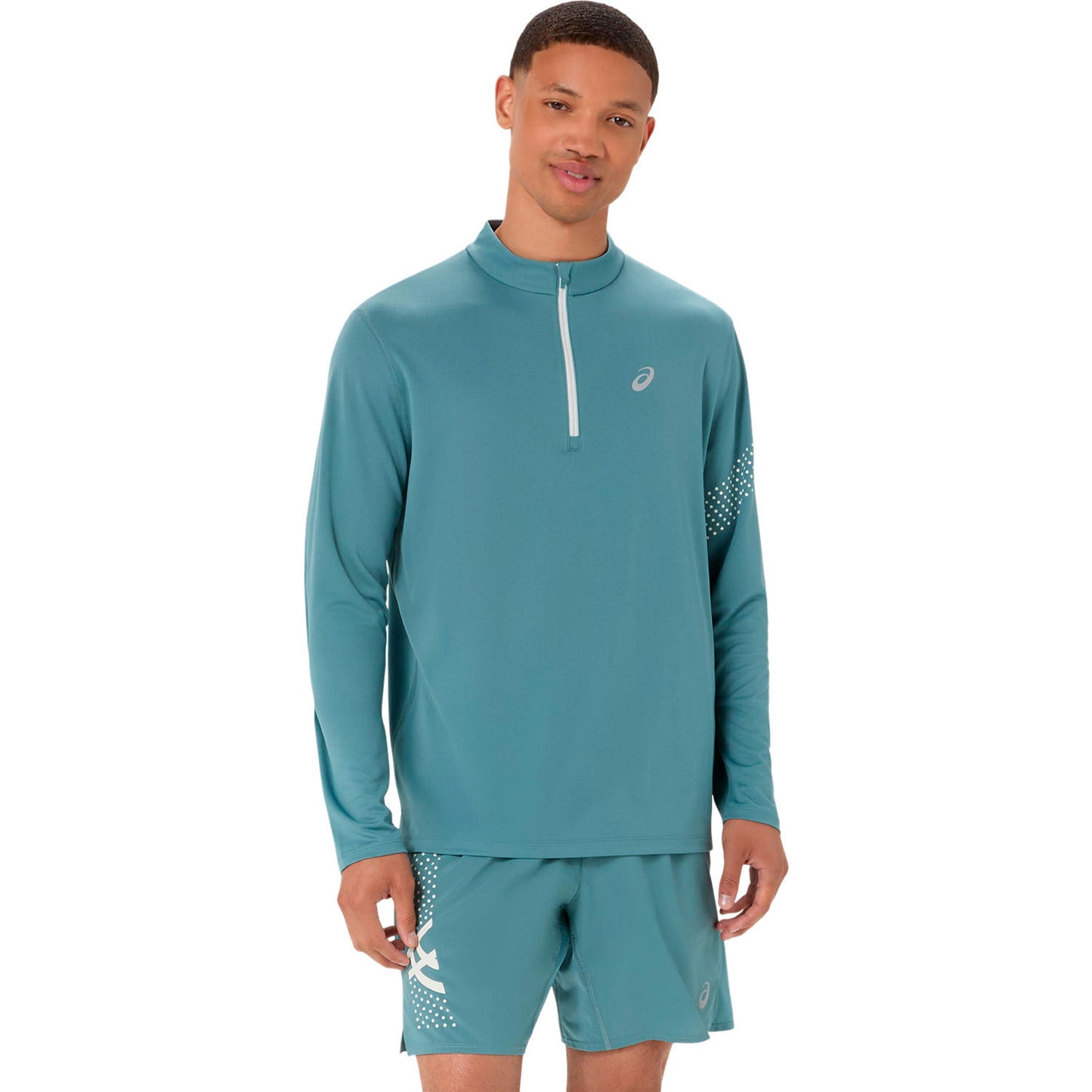 ASICS Icon 1/2 Zip  Running shirt Men - turquoise
