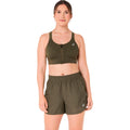 Road Combination Zip  Sports bras Women - green