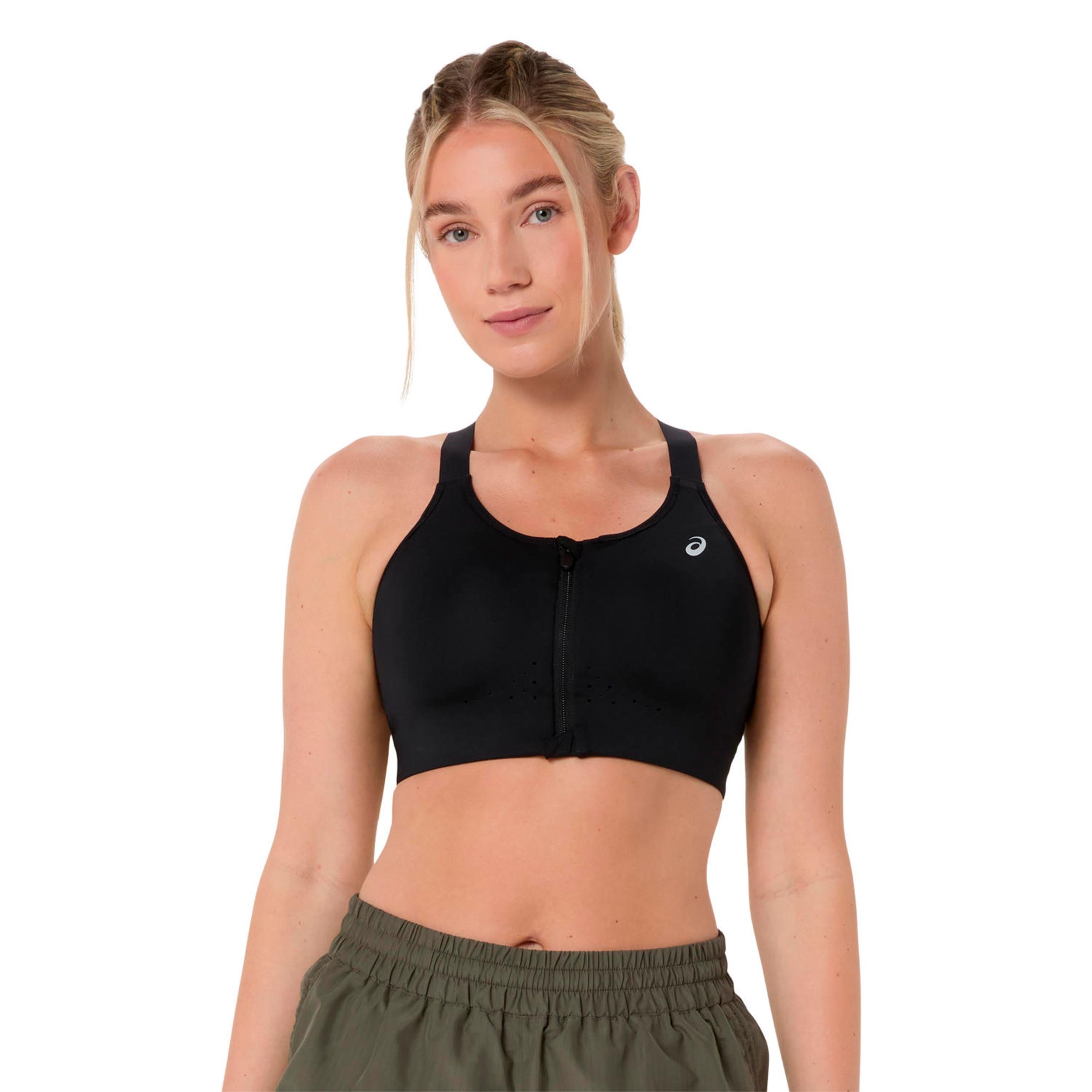 ASICS Road Combination Zip  Sports bras Women - black
