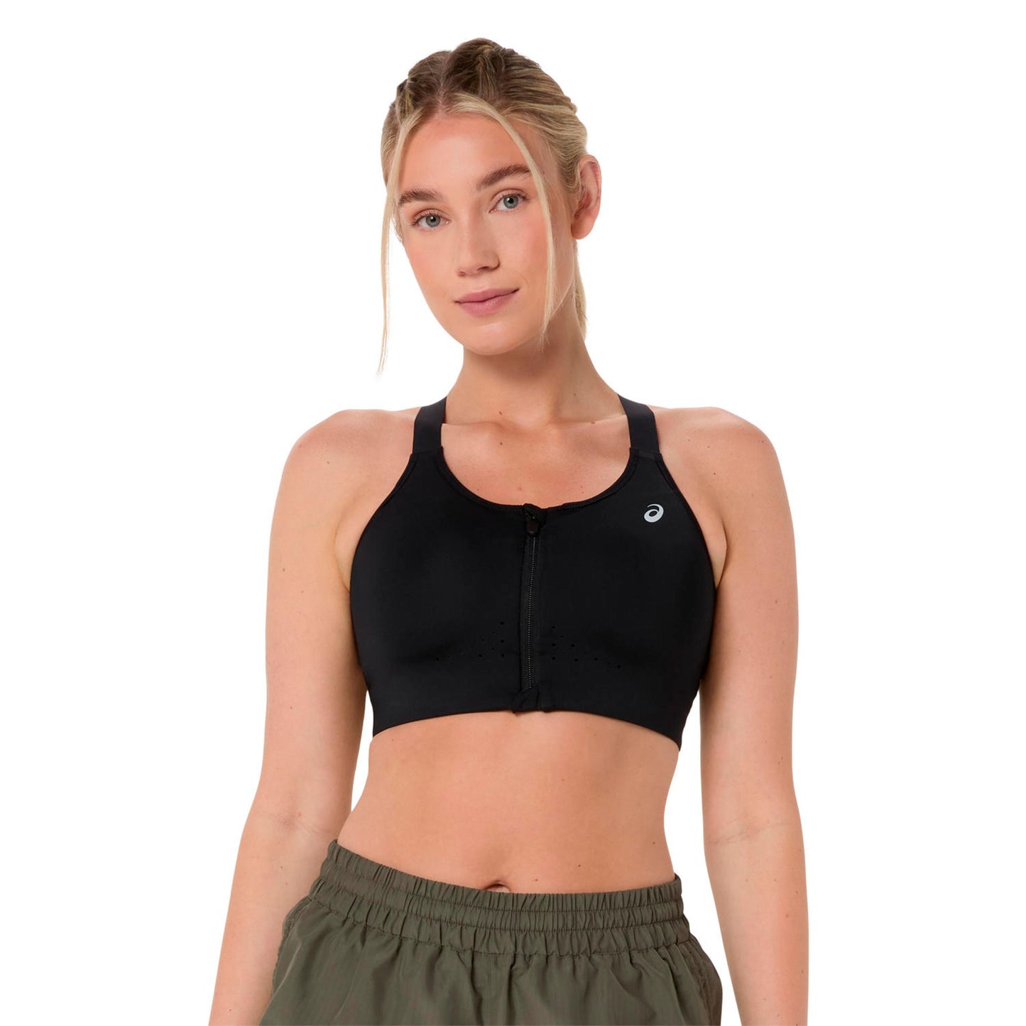 ASICS Road Combination Zip  Sports bras Women - black