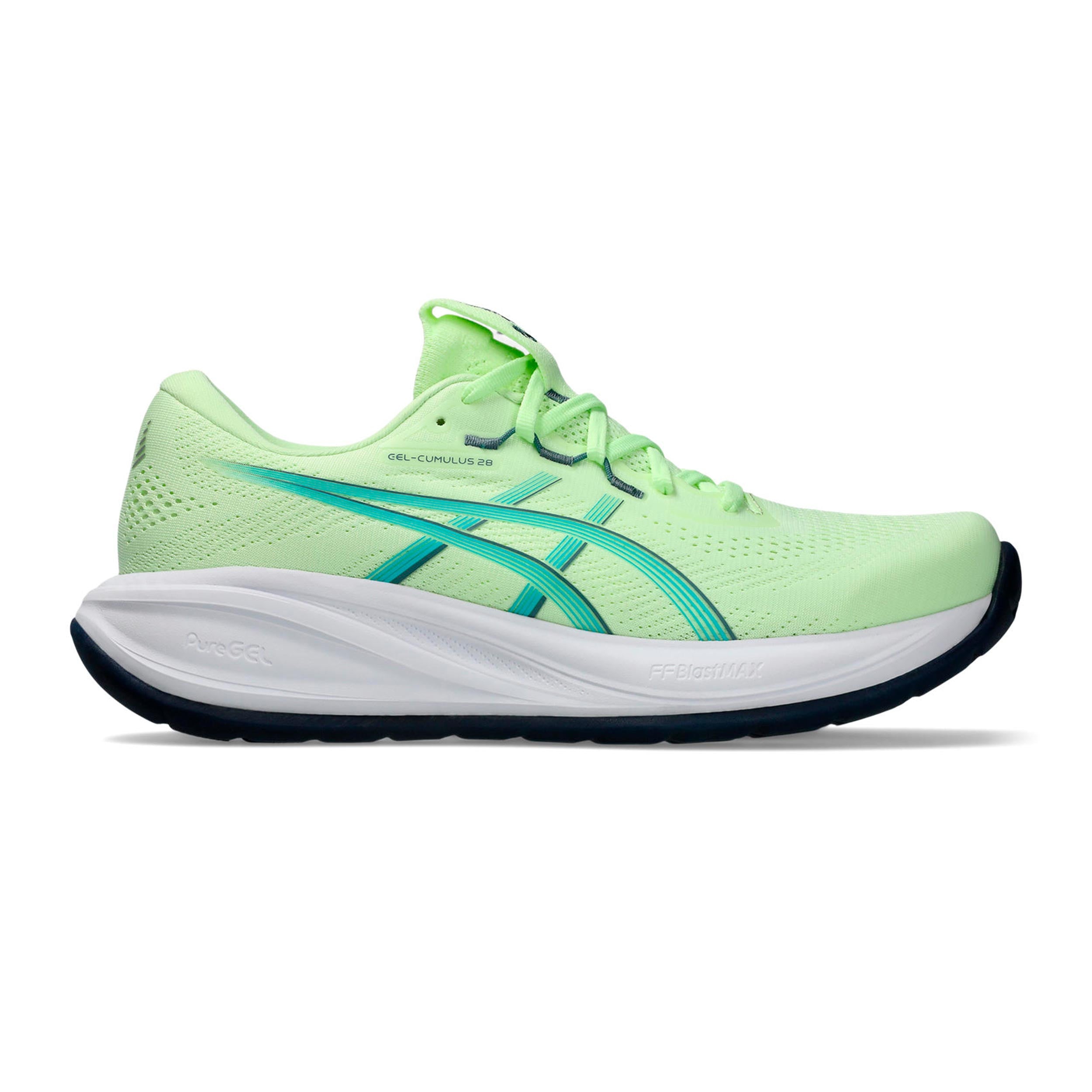 ASICS GEL-CUMULUS 28 Neutral running shoe Men - neon yellow, turquoise