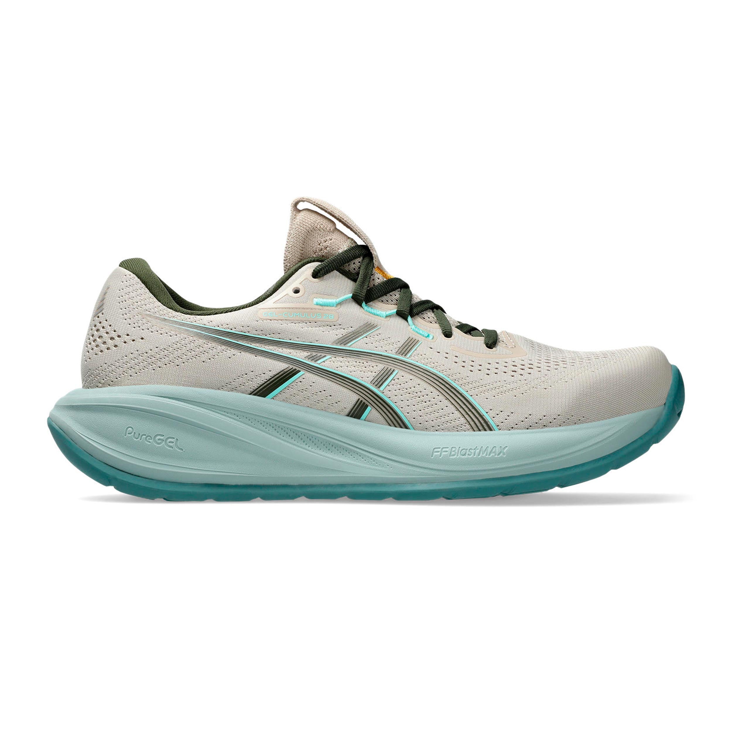 ASICS GEL-CUMULUS 28 Neutral running shoe Men - beige, blue